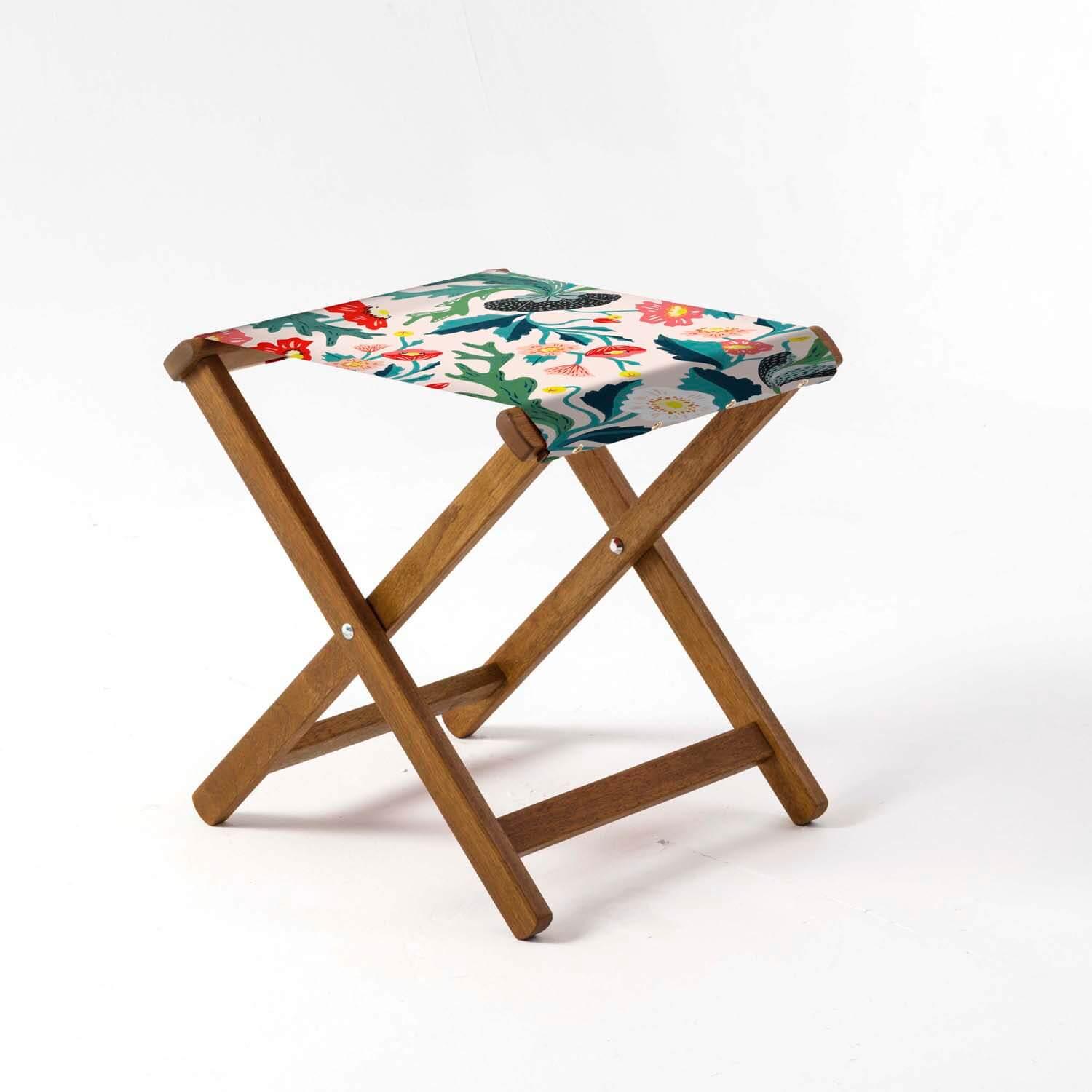 Flowers - House of Turnowsky - Glamping Camping  Stool