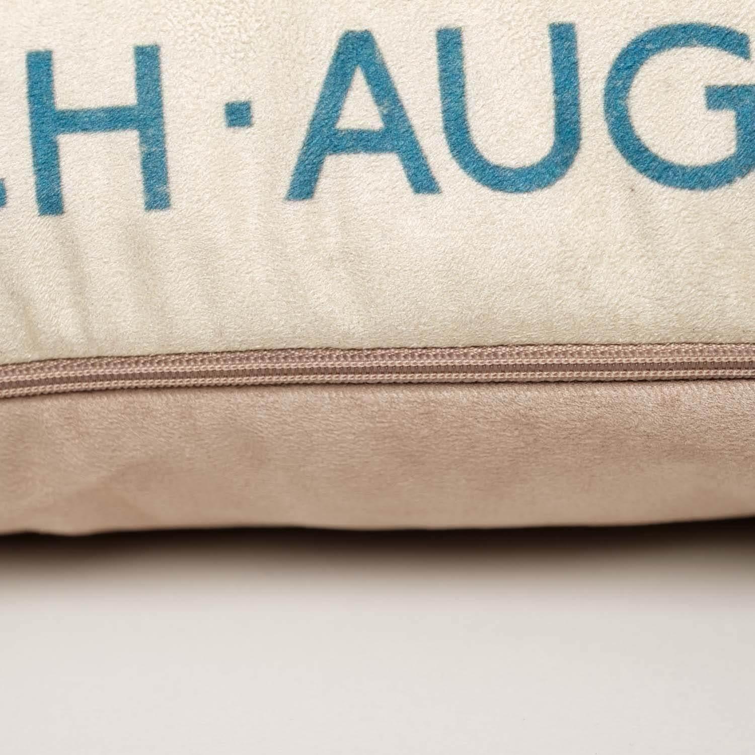 High Beach - London Transport Cushion - Handmade Cushions UK - WeLoveCushions