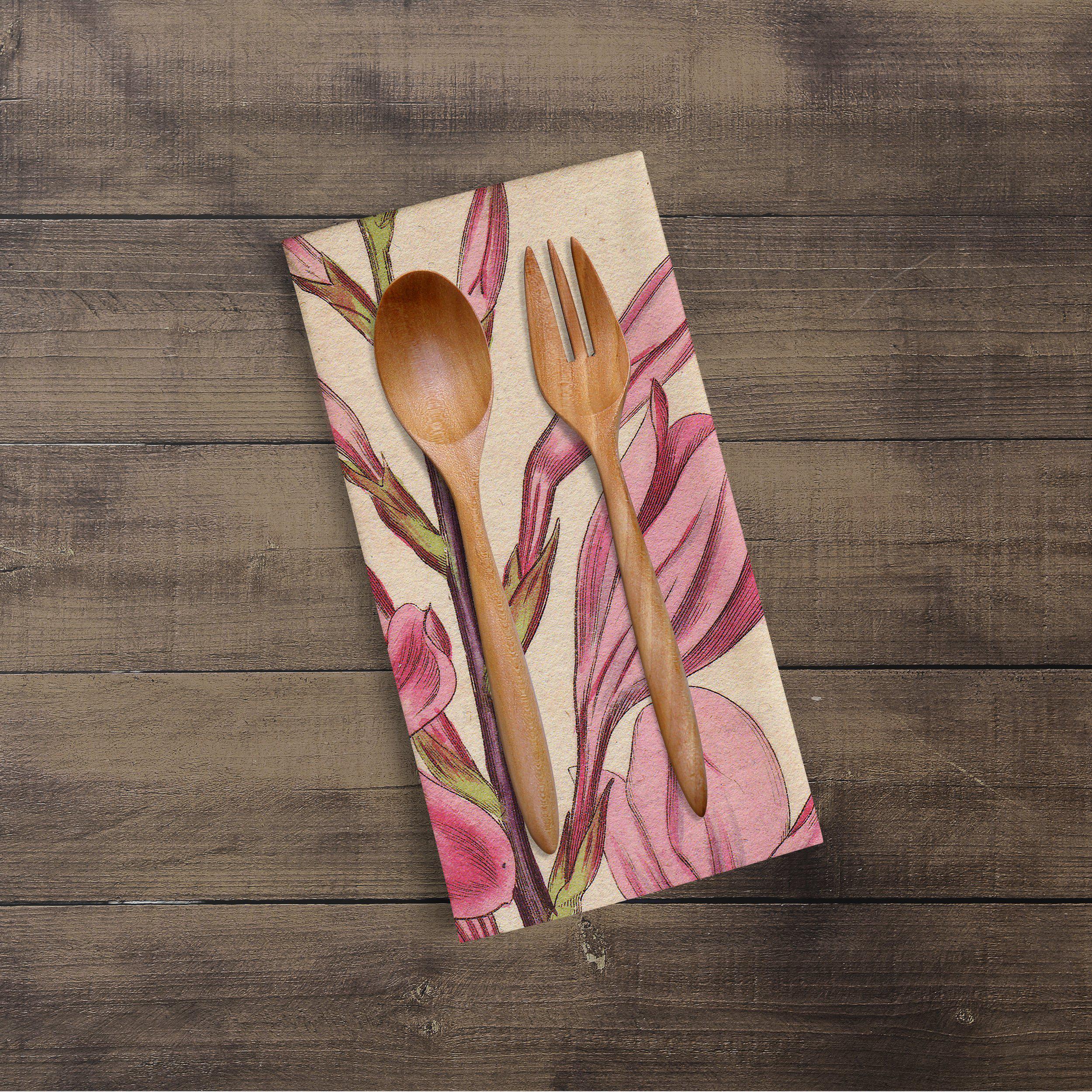 Gladiolus - Botanical Tea Towel