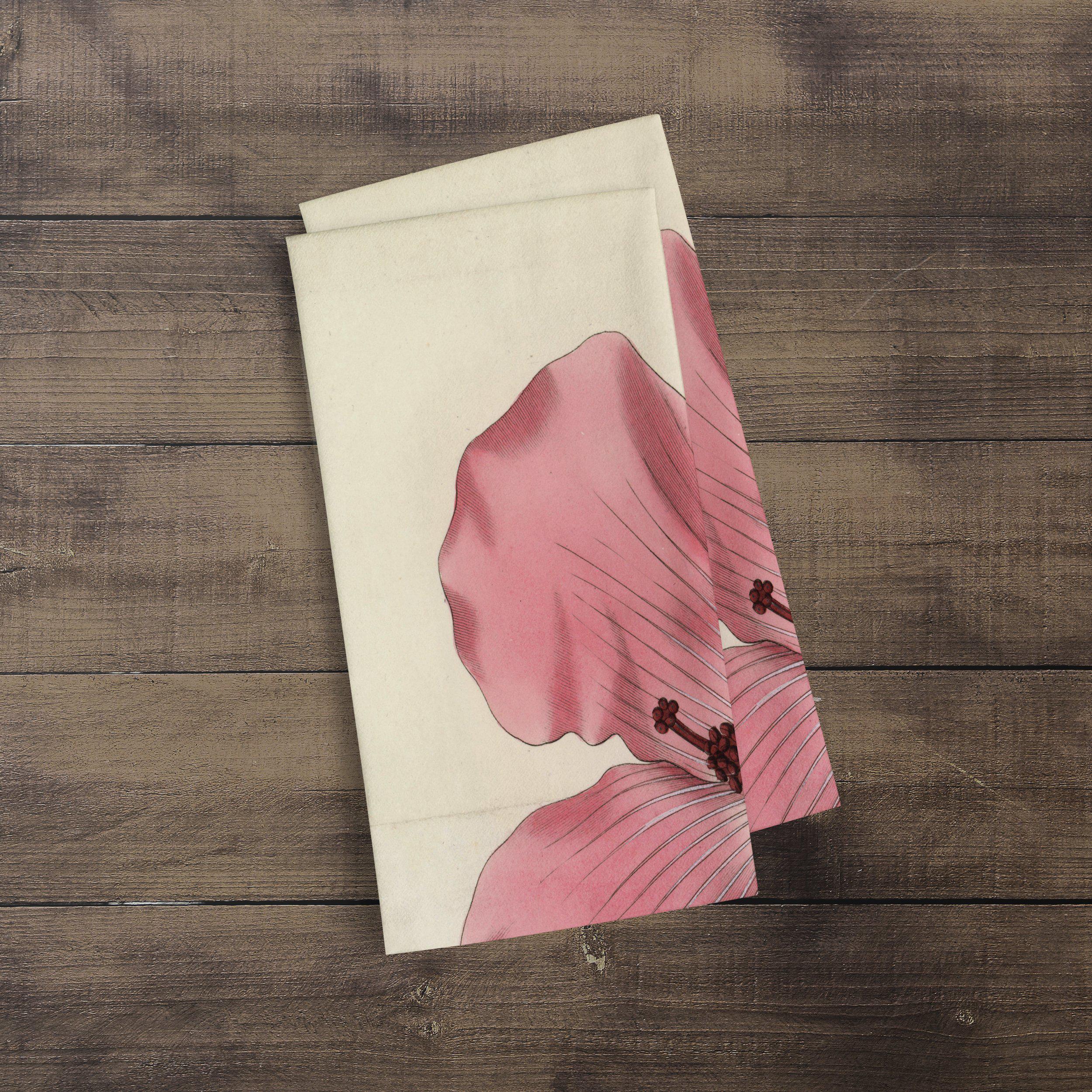 Hibiscus - Botanical Tea Towel