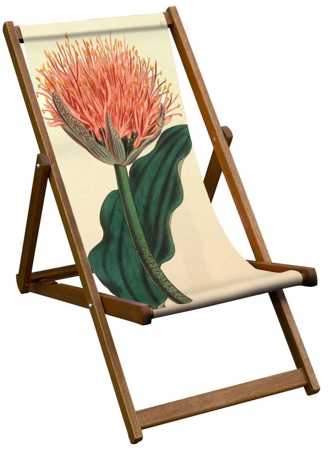 Paintbrush Lily - Botanical Designs Deckchair