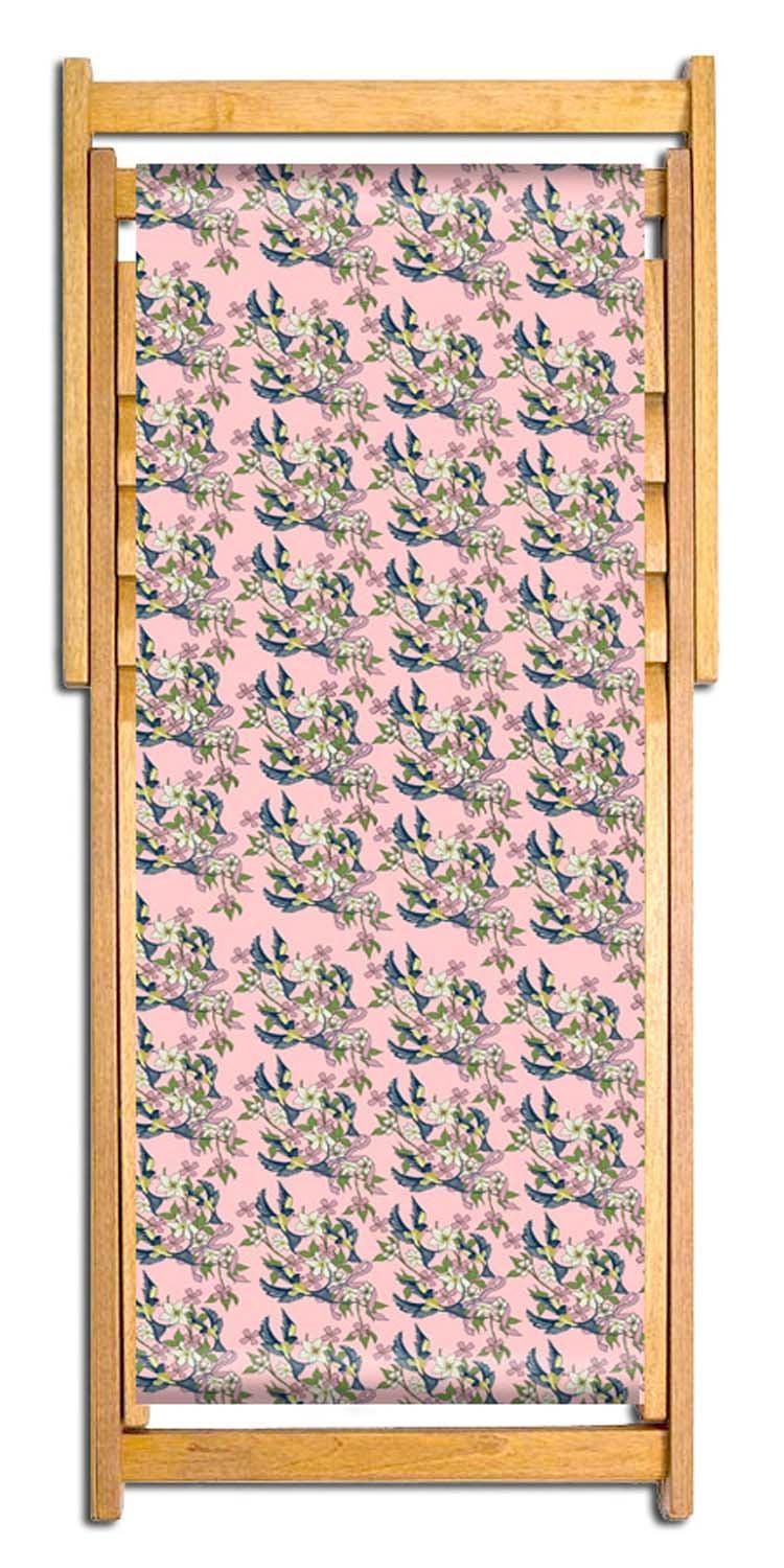 Swallow Bouquet Pink - Their Nibs Deckchair