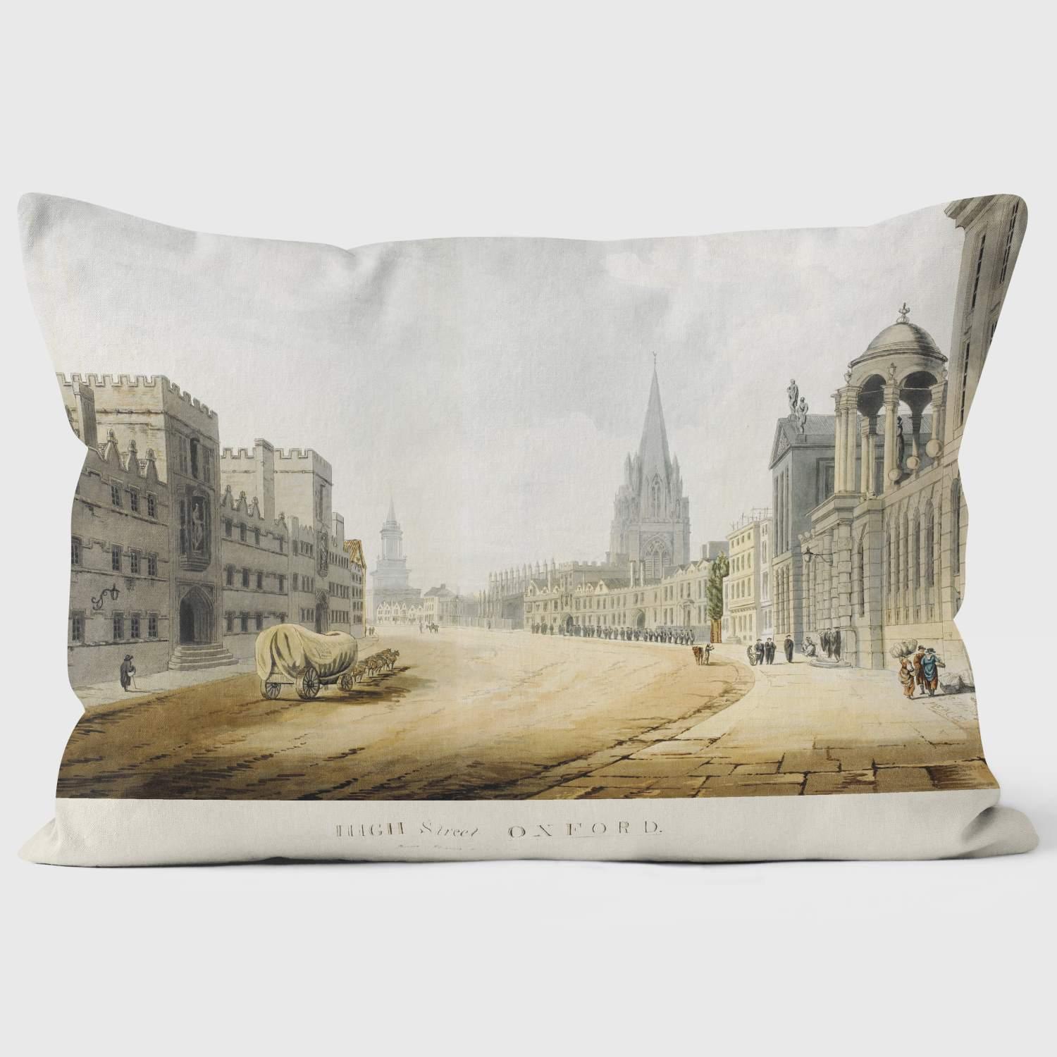 Oxford High Street - British Library Cushions - Handmade Cushions UK - WeLoveCushions