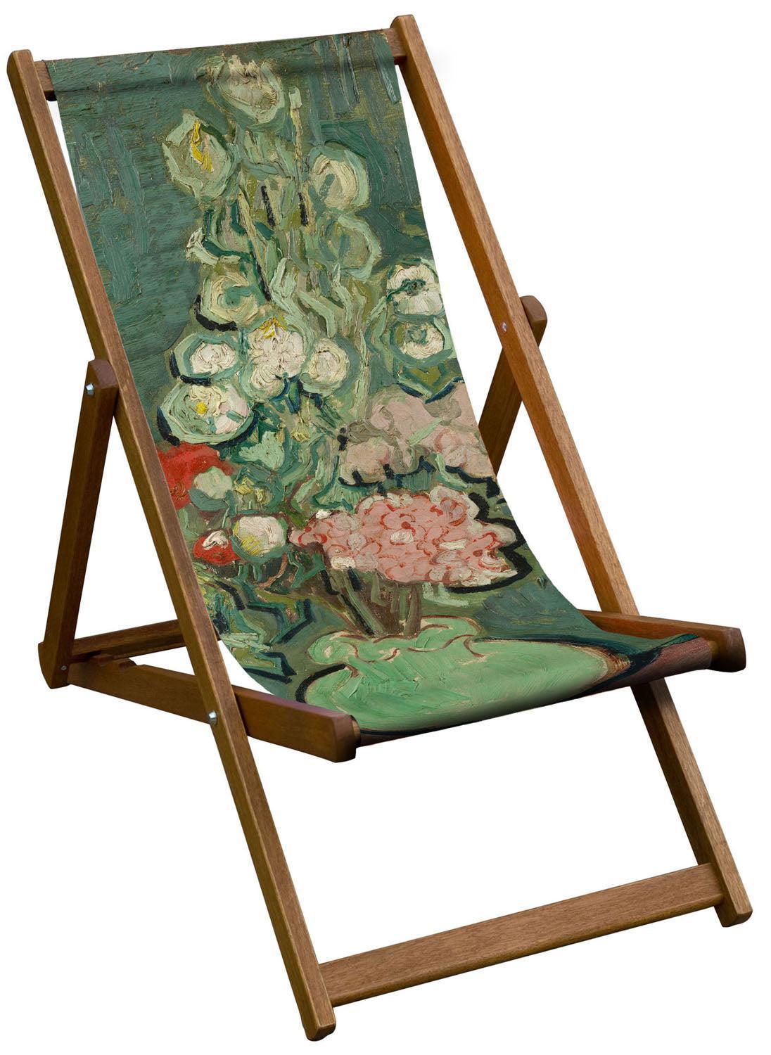 Vase Of Flowers - Van Gogh Museum Deckchair