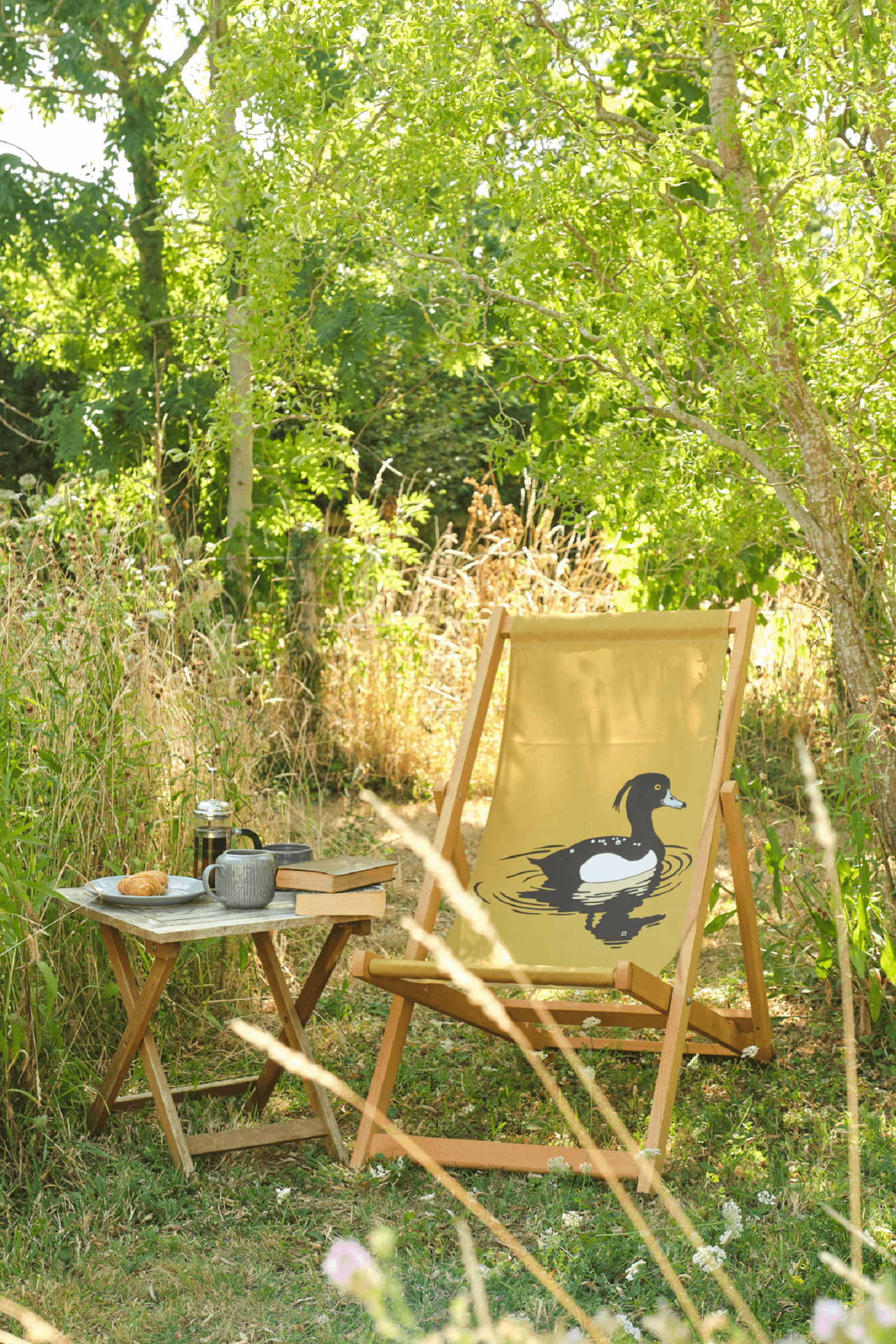 Tufted Duck - Robert Gillmor Deckchair