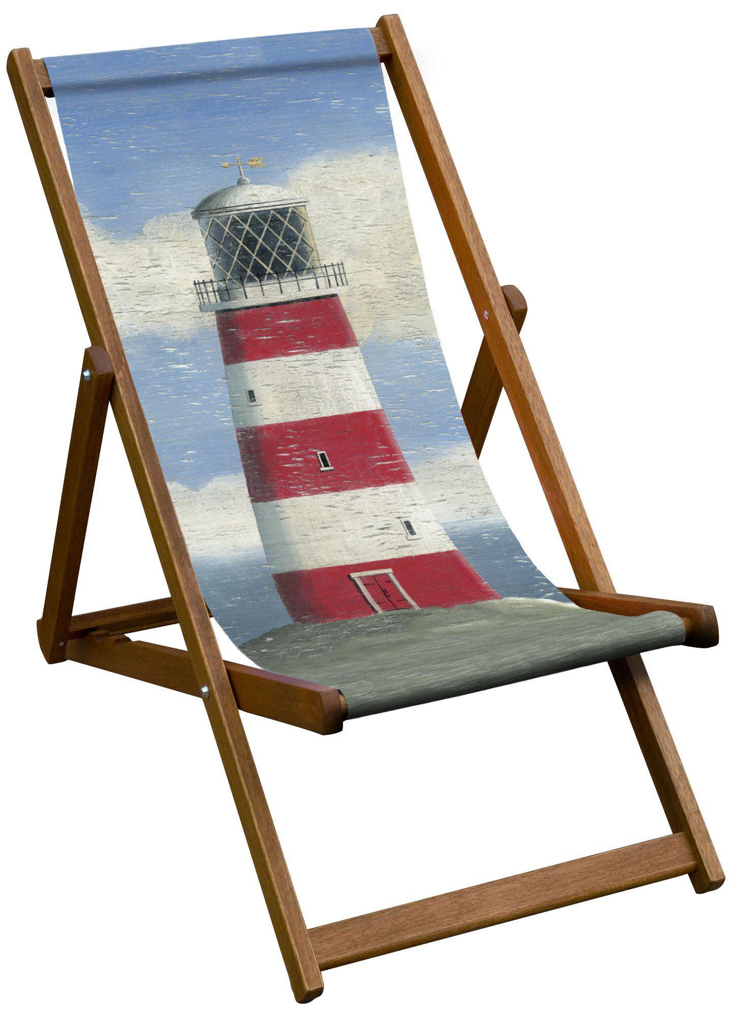 Lighthouse Print - Sturdy Art Deckchair