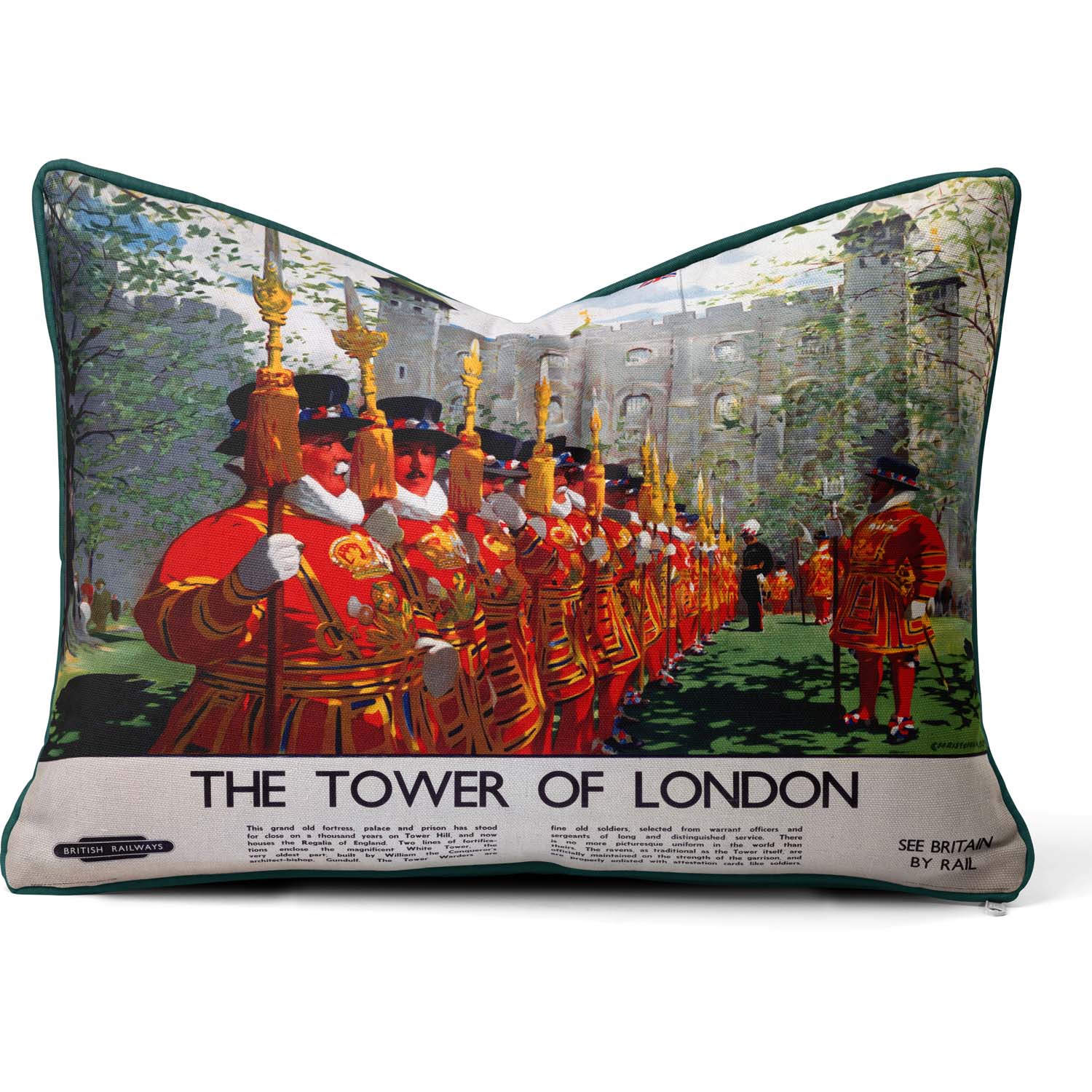 Tower of London - National Railway Museum Cushion