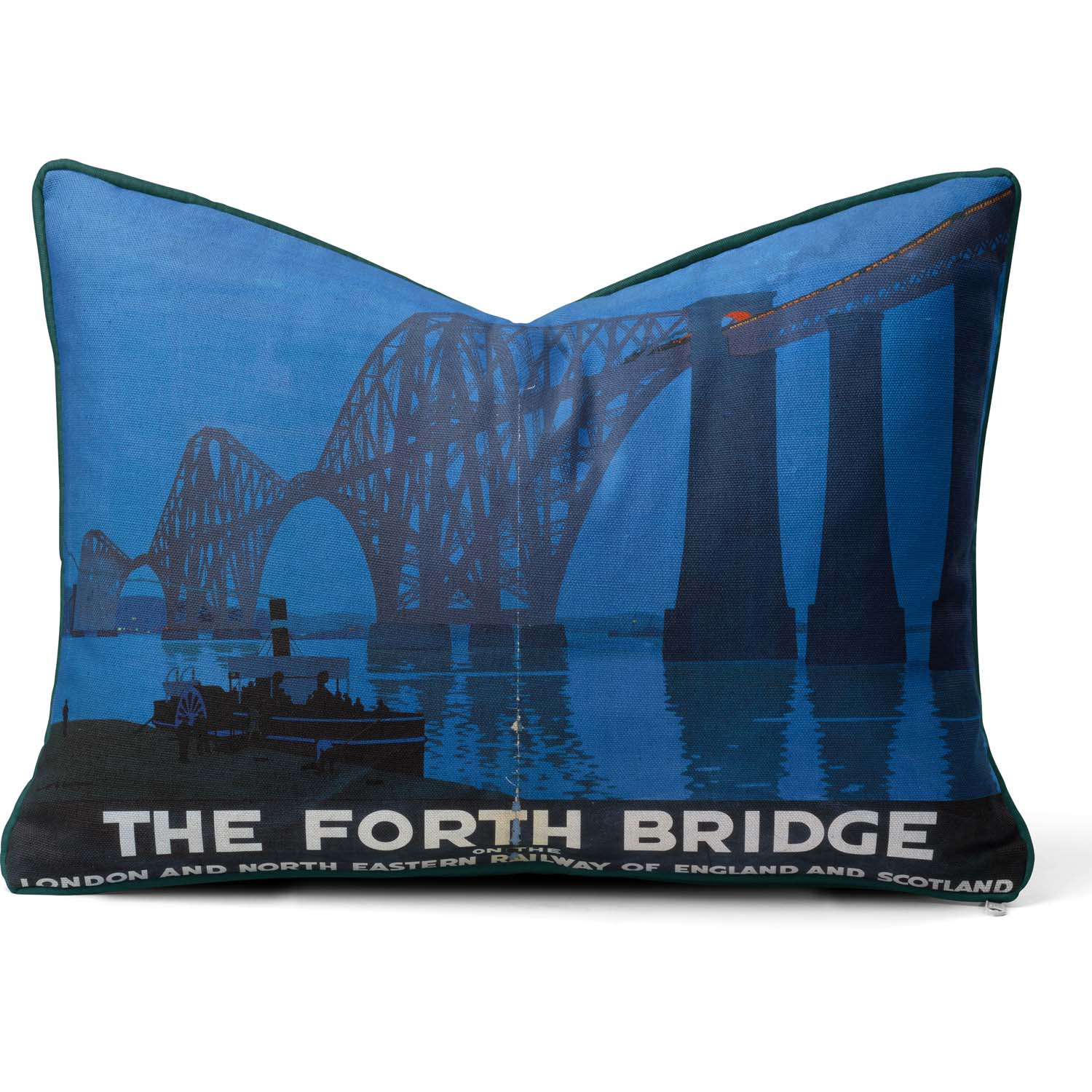 The Forth Bridge LNER 1928 - National Railway Museum Cushion