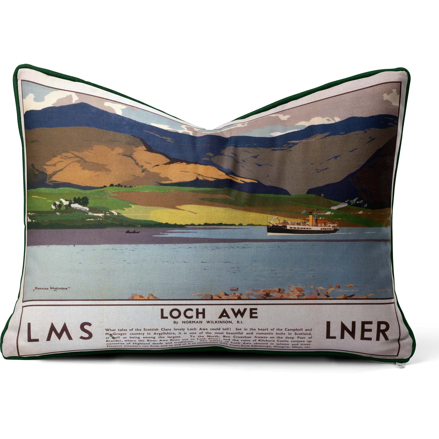 Loch Awe  - National Railway Museum Cushion