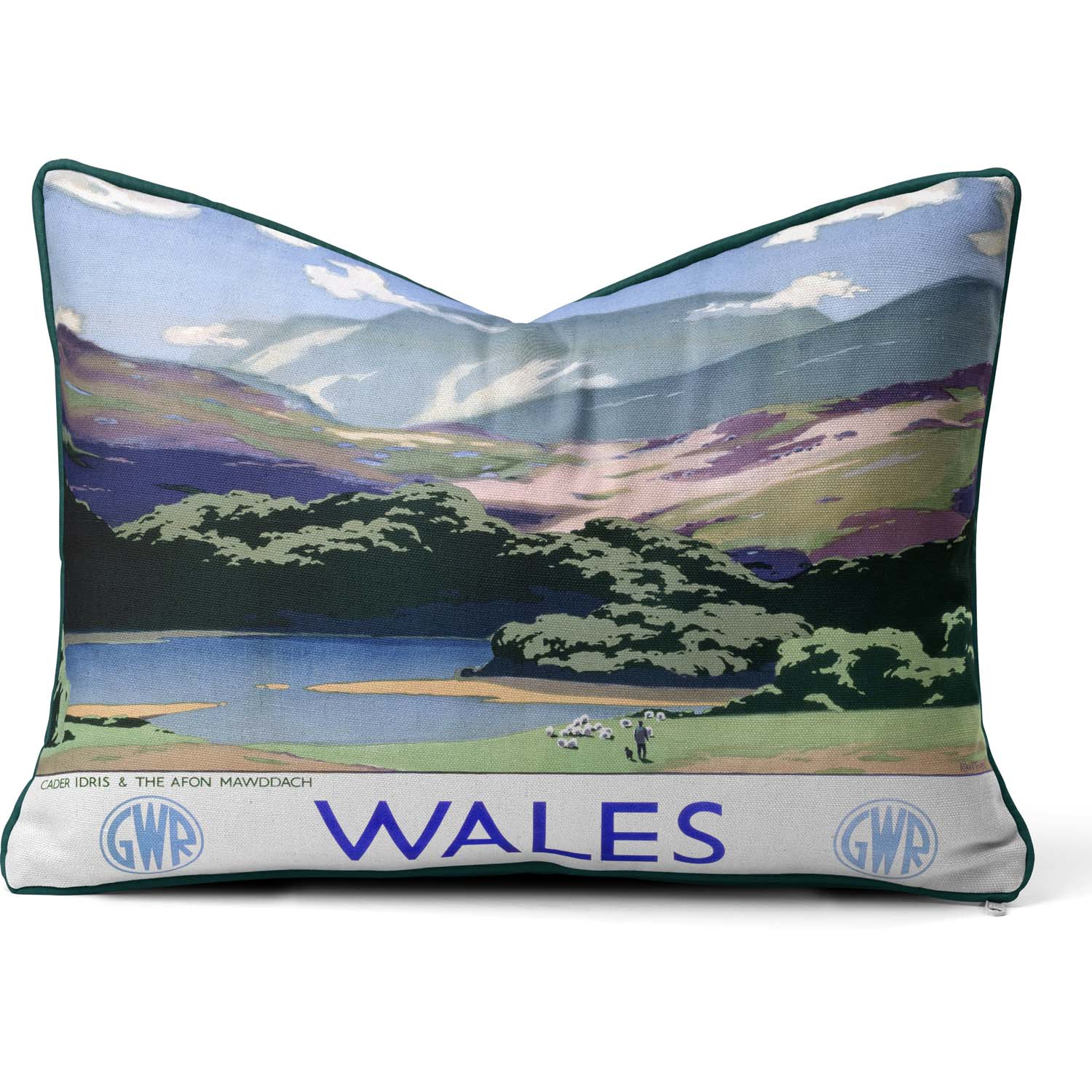 Wales GWR 1937 - National  Railway Museum Cushion