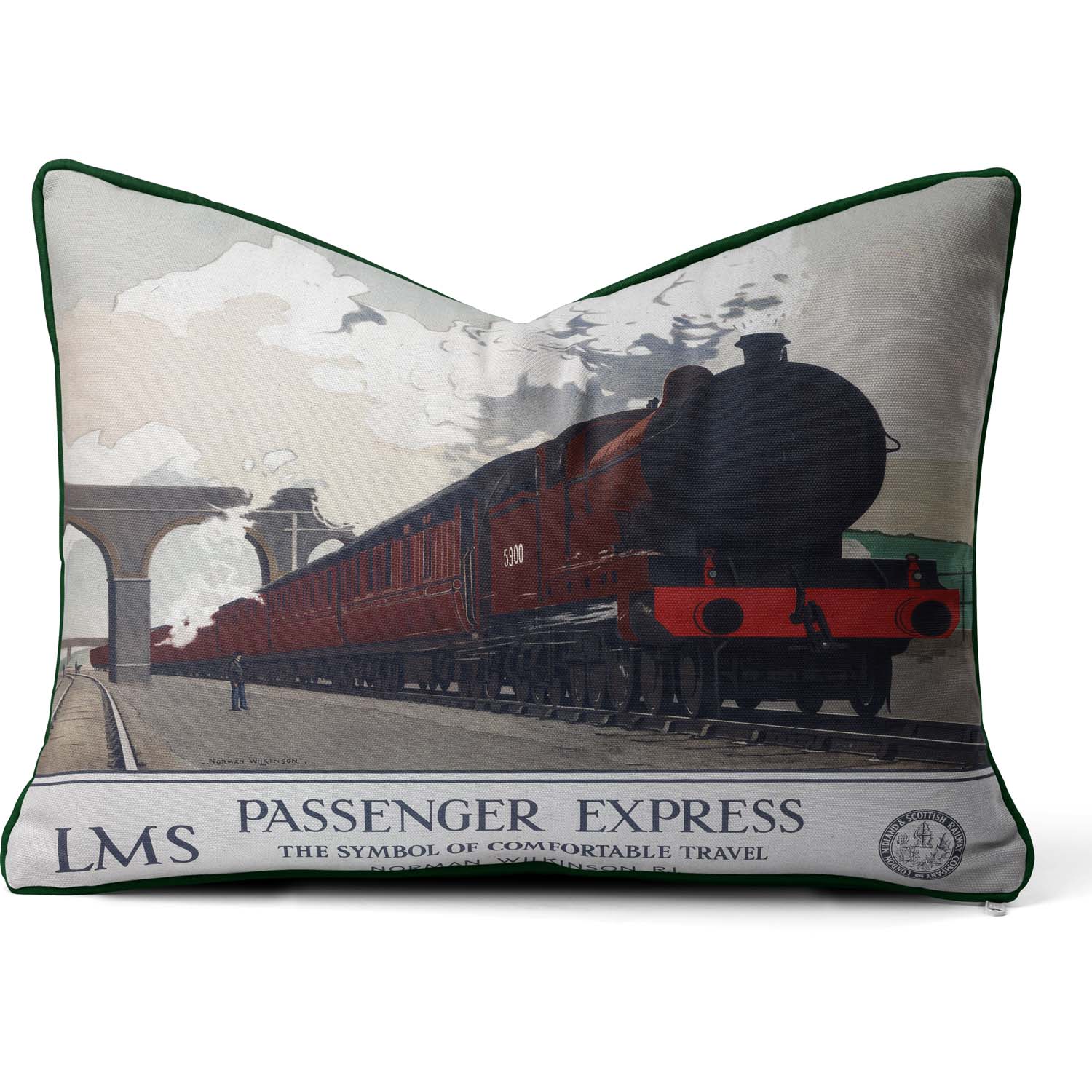 Passenger Express LMS 1930s - National  Railway Museum  Cushion