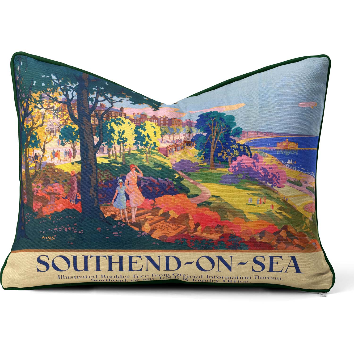 Southend-On-Sea  - National Railways Museum Cushion