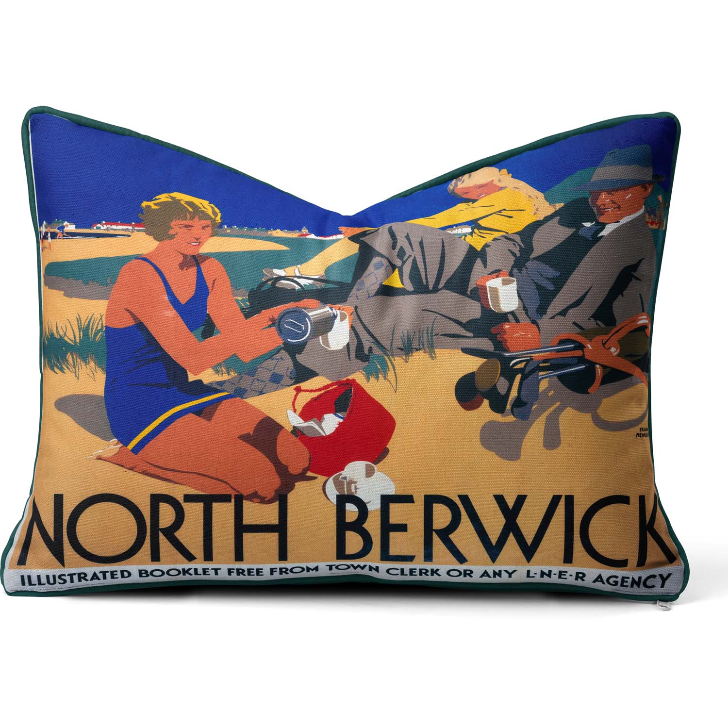 North Berwick LNER 1923 - National Railway Museum  Cushion
