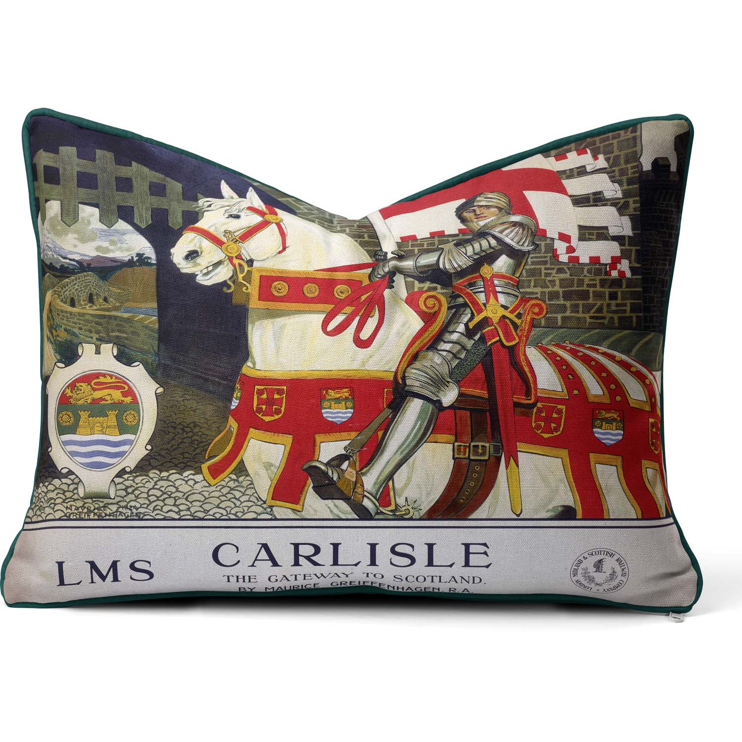 Carlisle The Gateway to Scotland - National Railway Museum Cushion