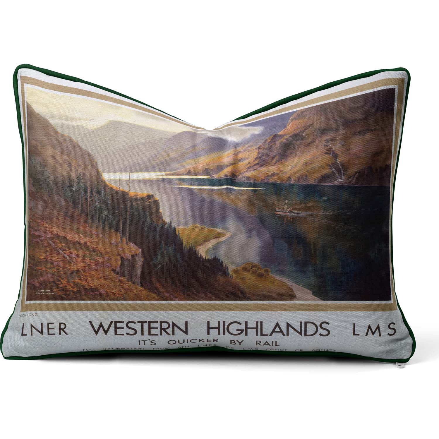 Western Highlands VI  - National Railway Museum Cushion