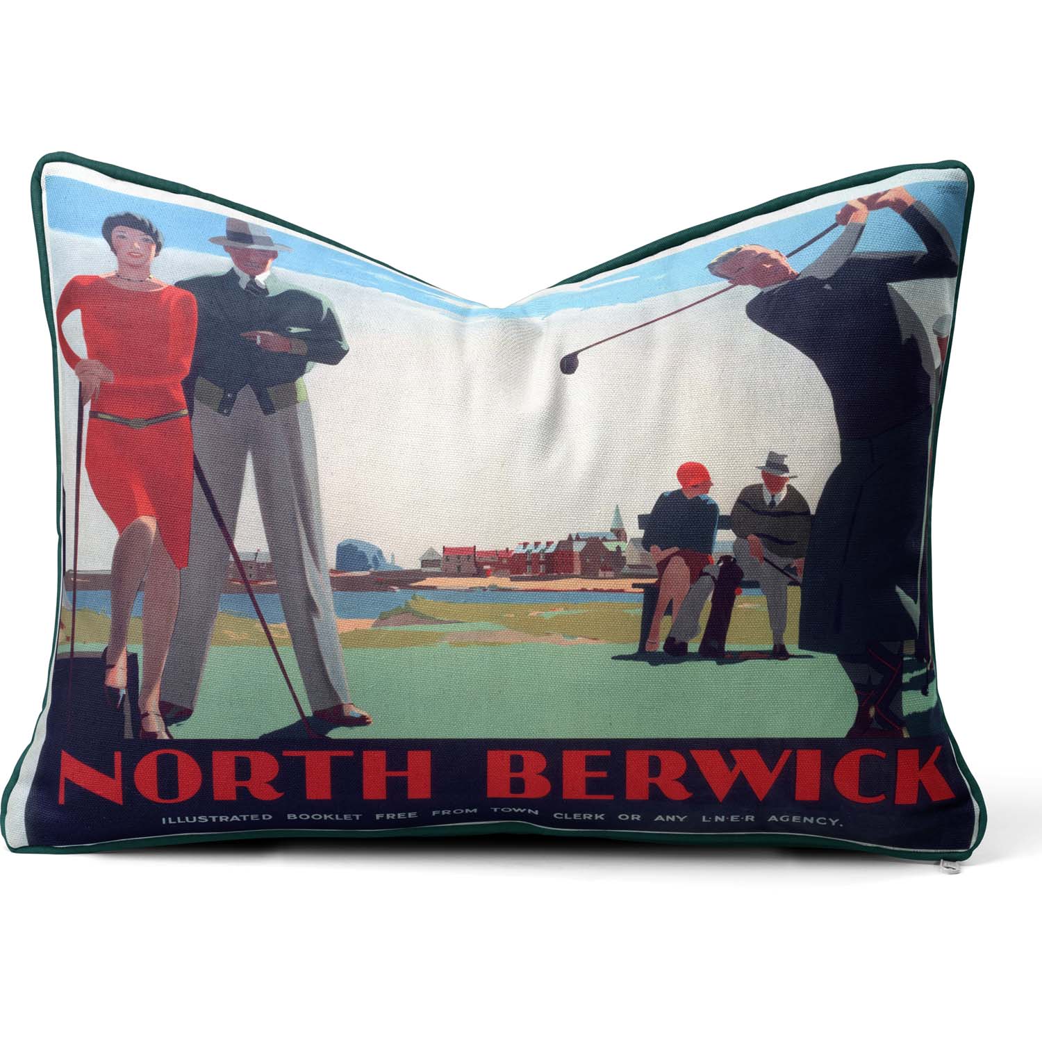 North Berwick LNER 1923 -1947  Golf - National Railway Museum Cushion