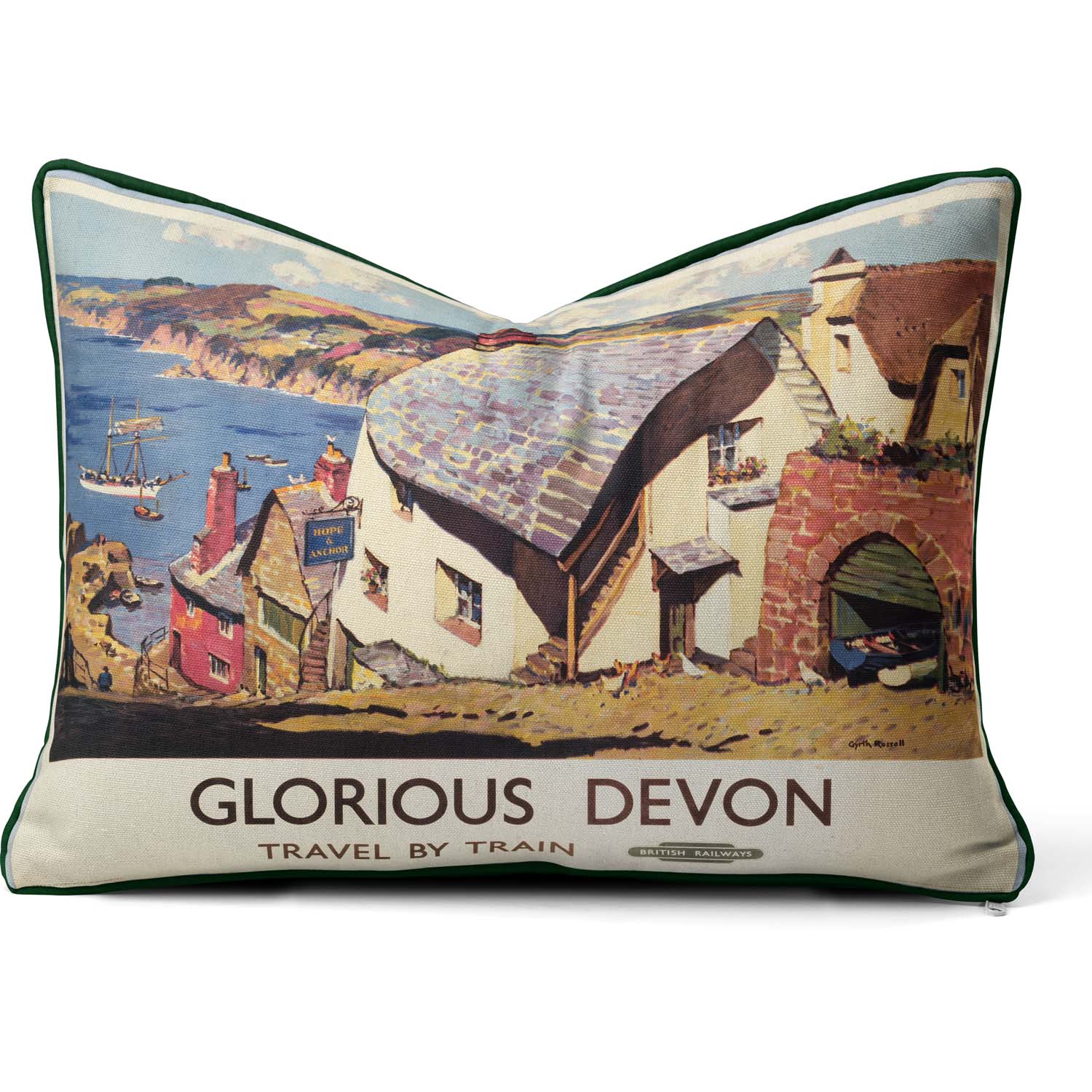 Glorious Devon - National Railway Museum Cushion
