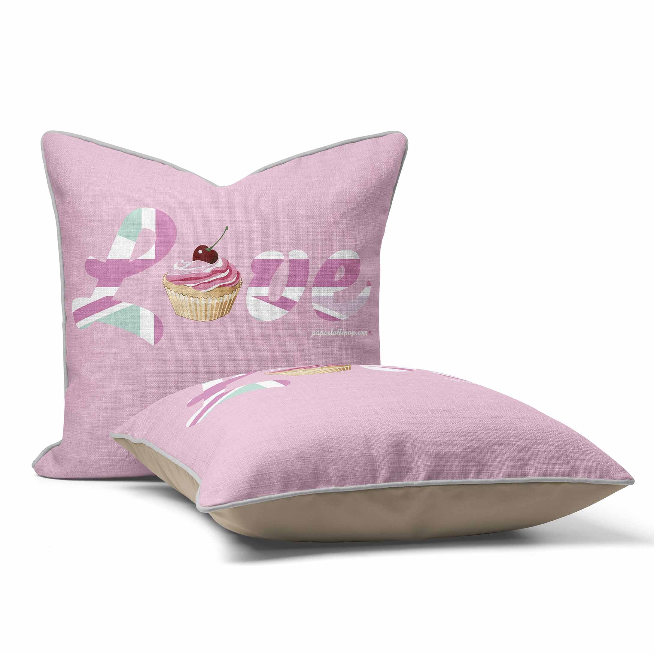 LOVE - British Retro Cushion