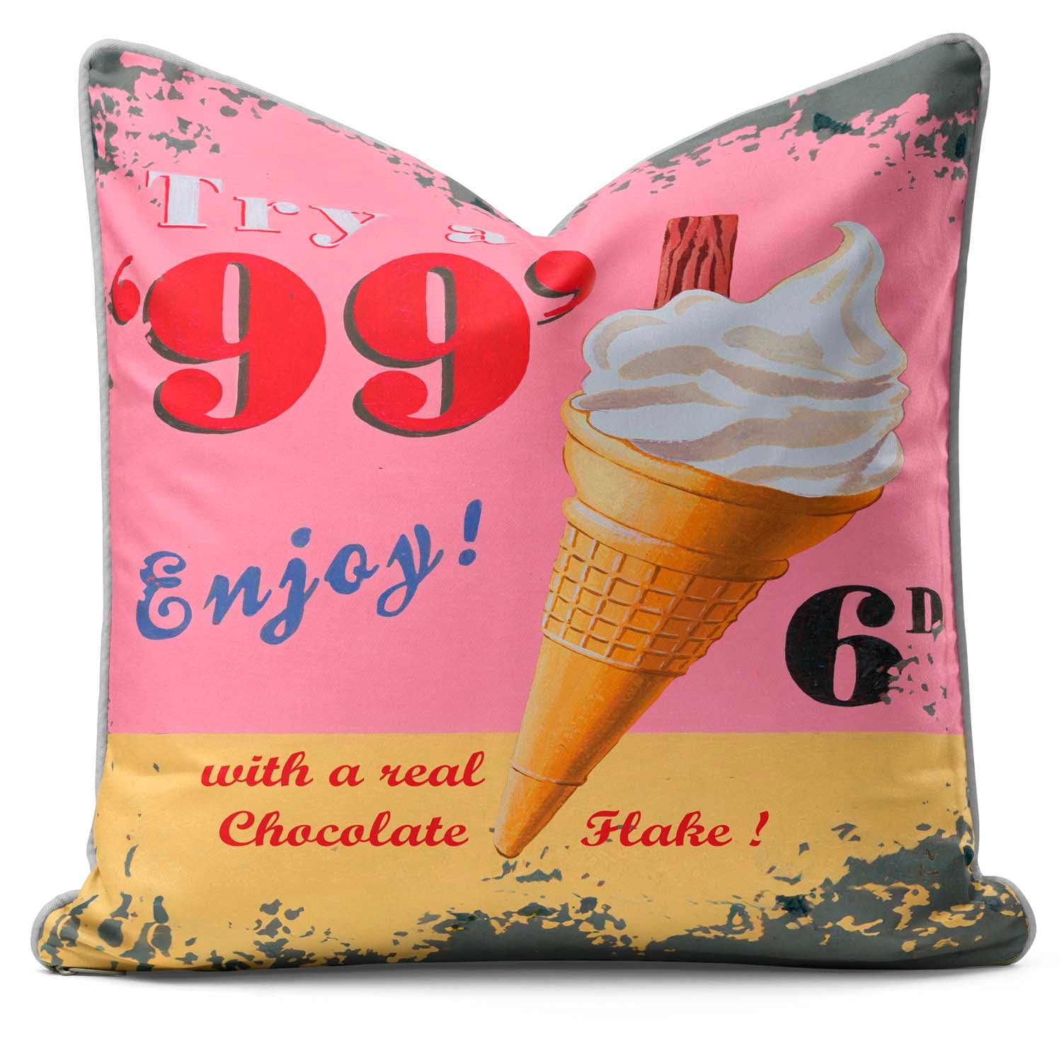 99 Flake - Martin Wiscombe - Art Print Cushion