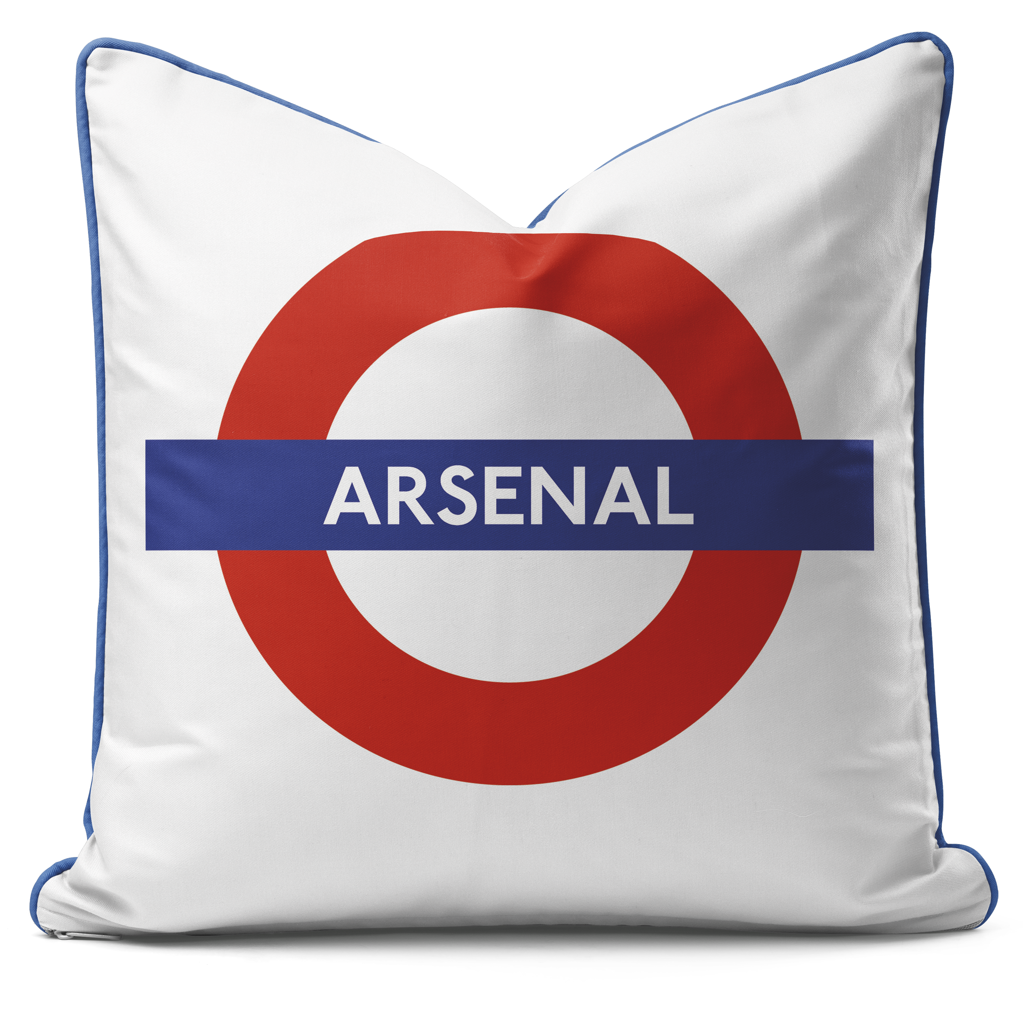 Arsenal Station - London Underground Roundel Cushion