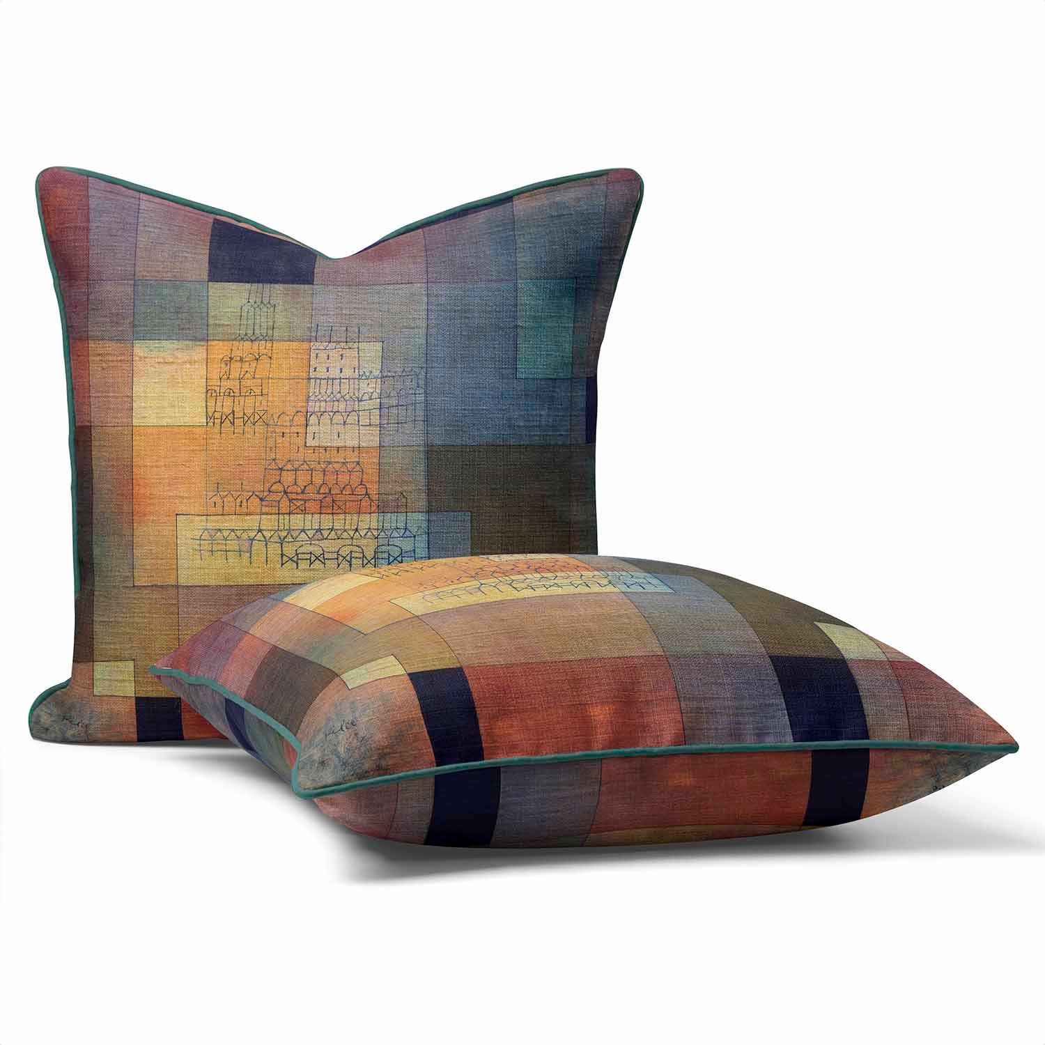 Polyphonic Architecture (1930)  - Paul Klee Cushion