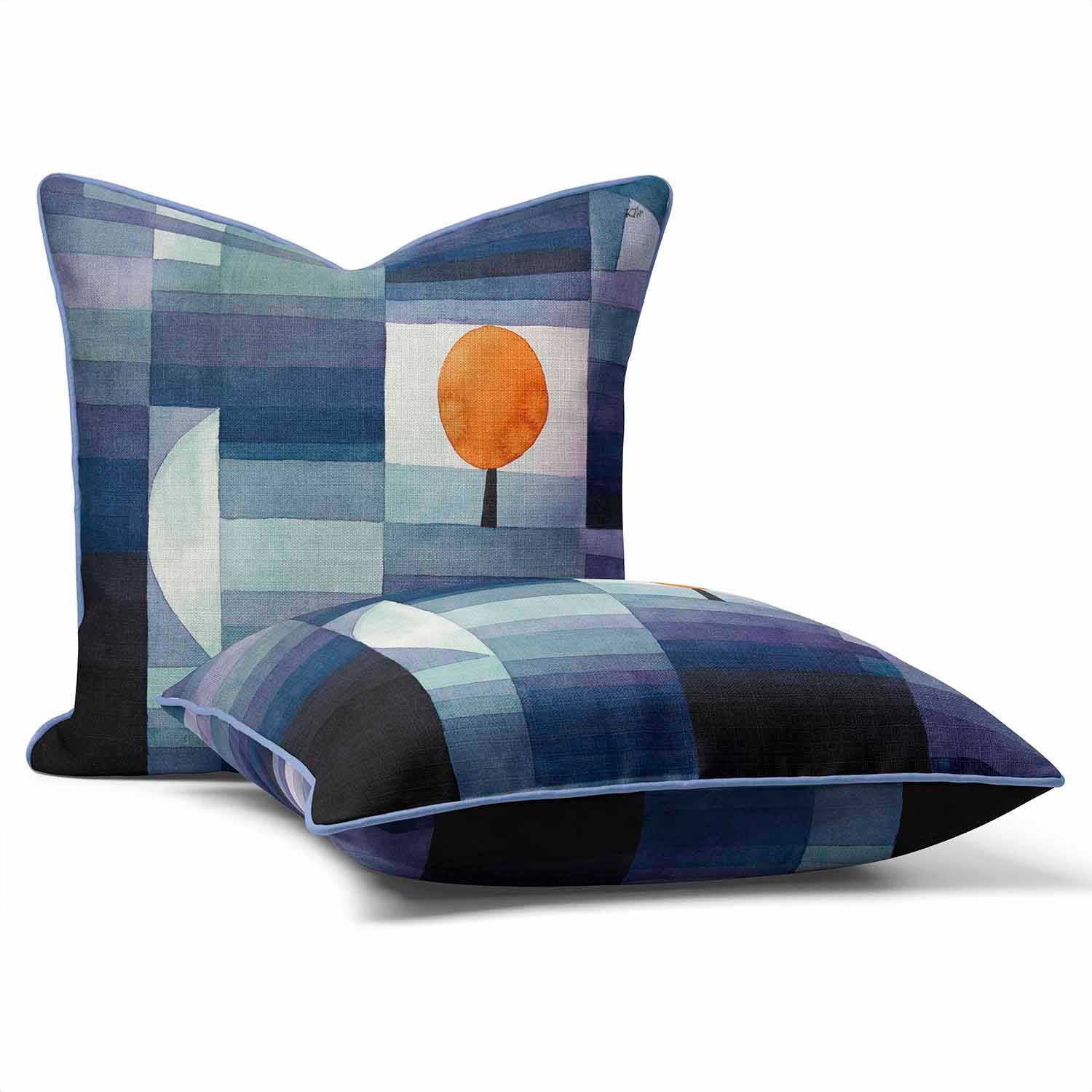 The Harbinger of Autumn (1922) - Paul Klee Cushion