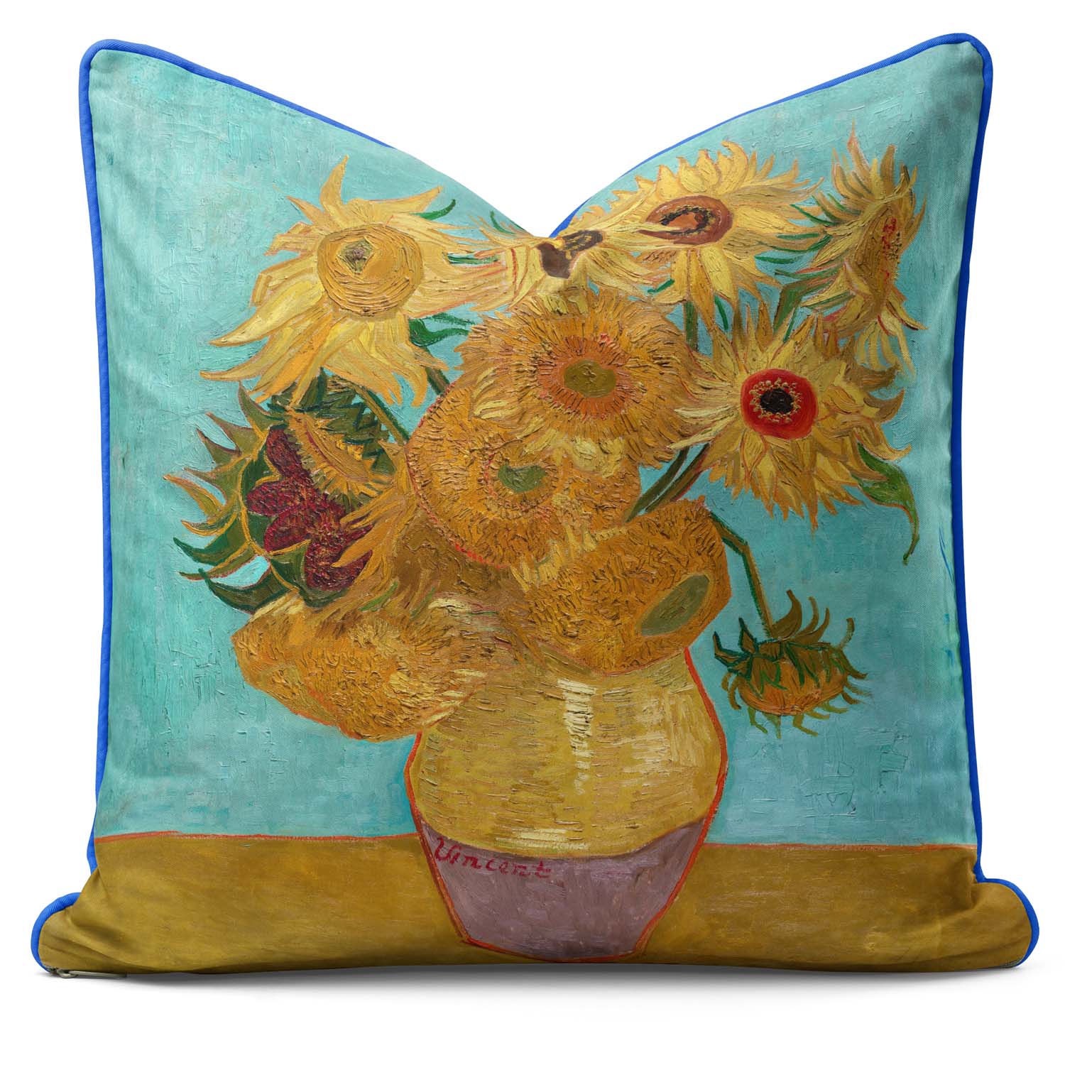 Vase with Twelve Sunflowers I (1888–1889) - Cushion