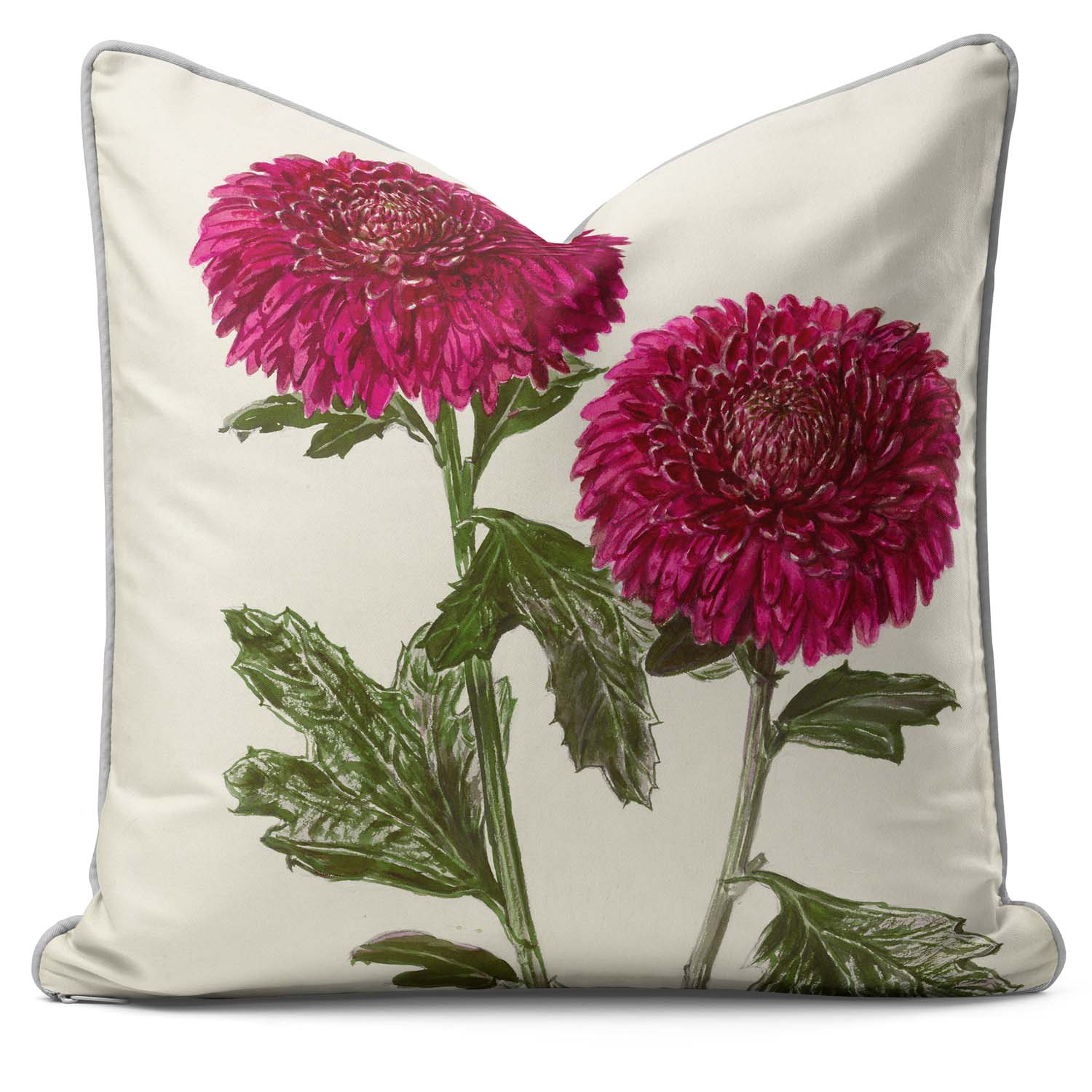 Chrysanthemum Velveteen - Alfred Wise Cushion