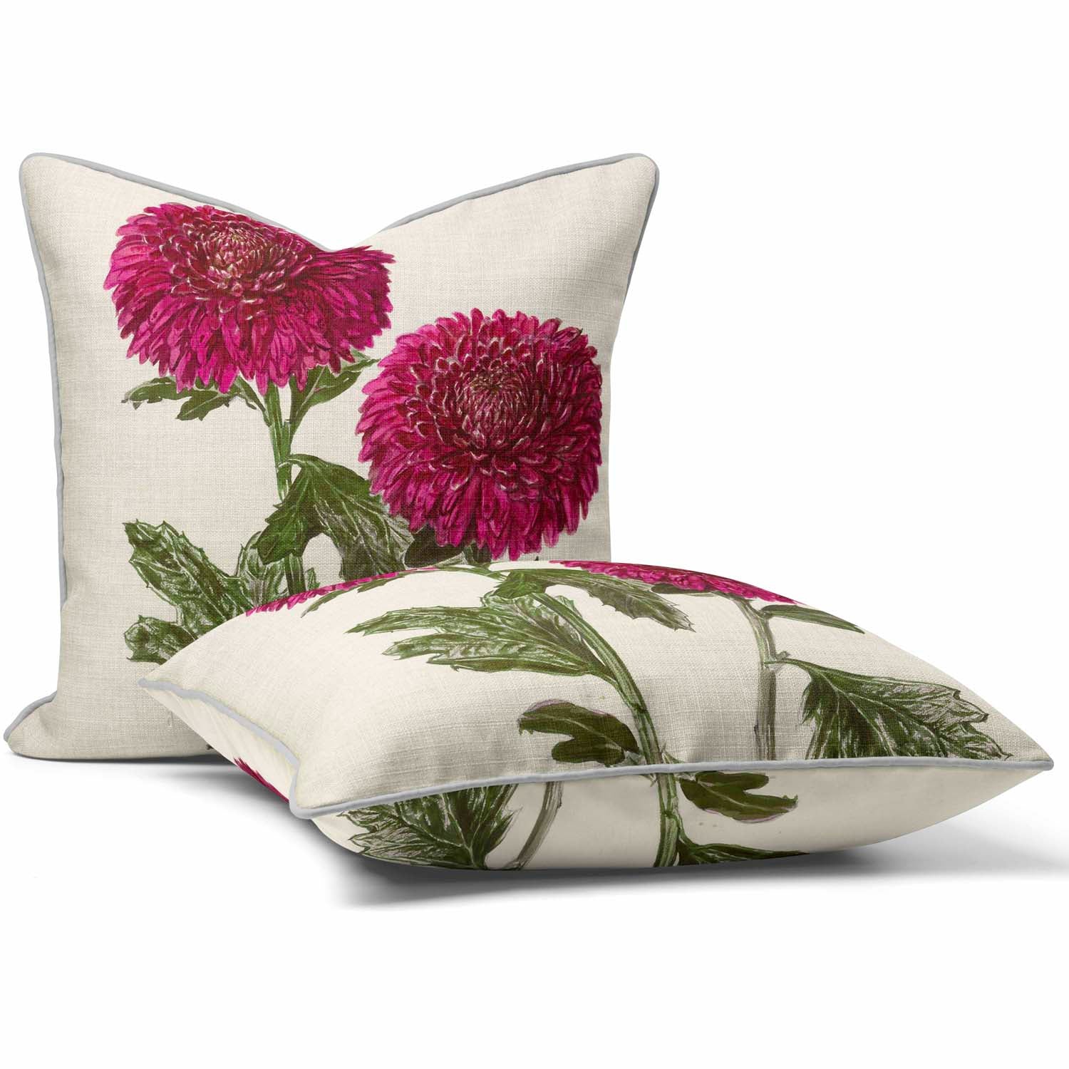 Chrysanthemum Velveteen - Alfred Wise Cushion