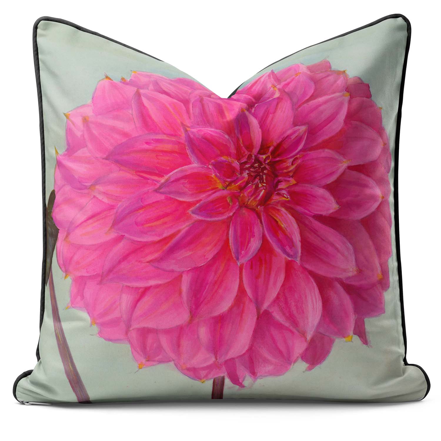 Dahlia Jersey Beauty - Alfred Wise Outdoor Cushion