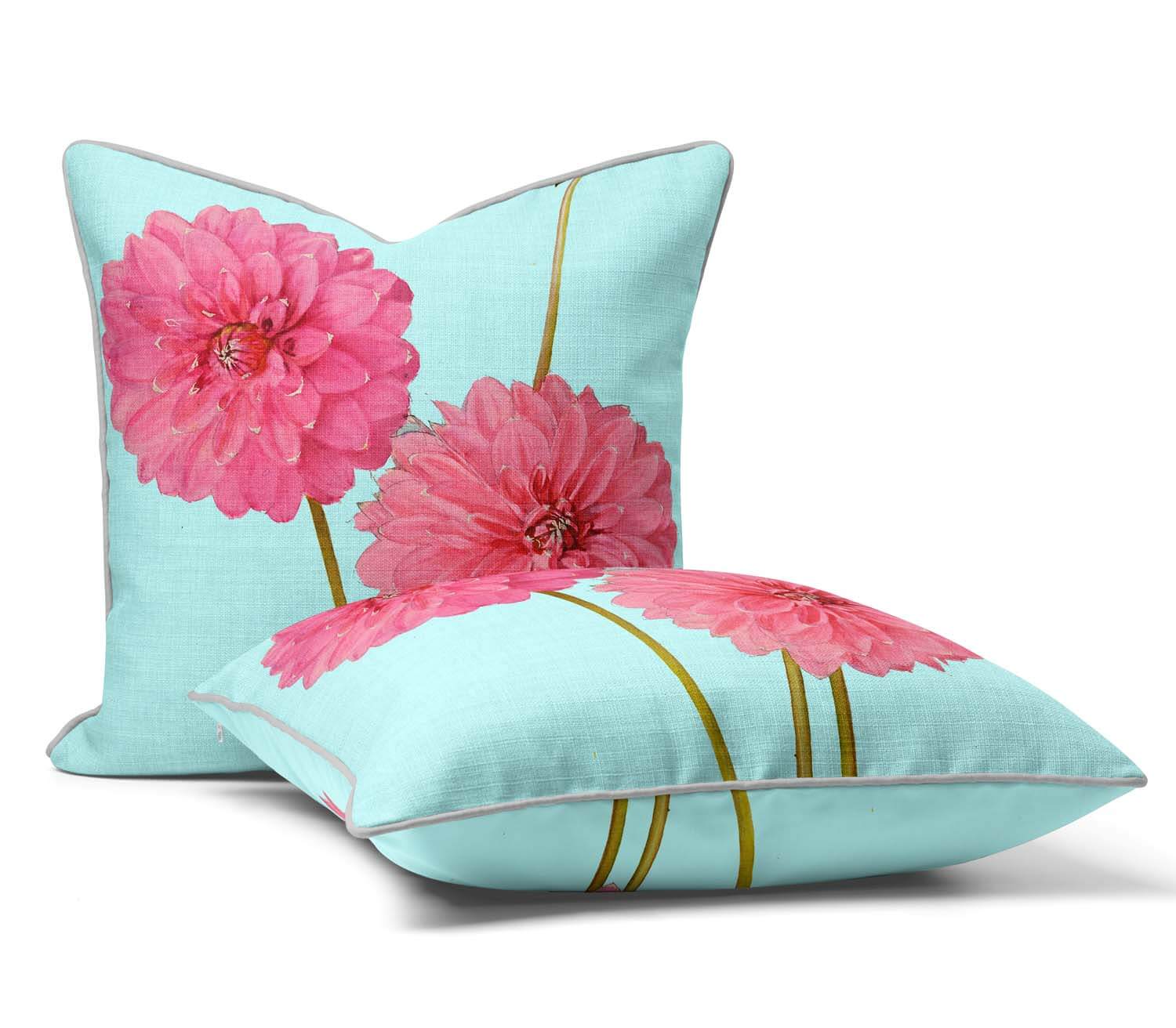 Dahlia Cheal's Pink - Alfred Wise Cushion