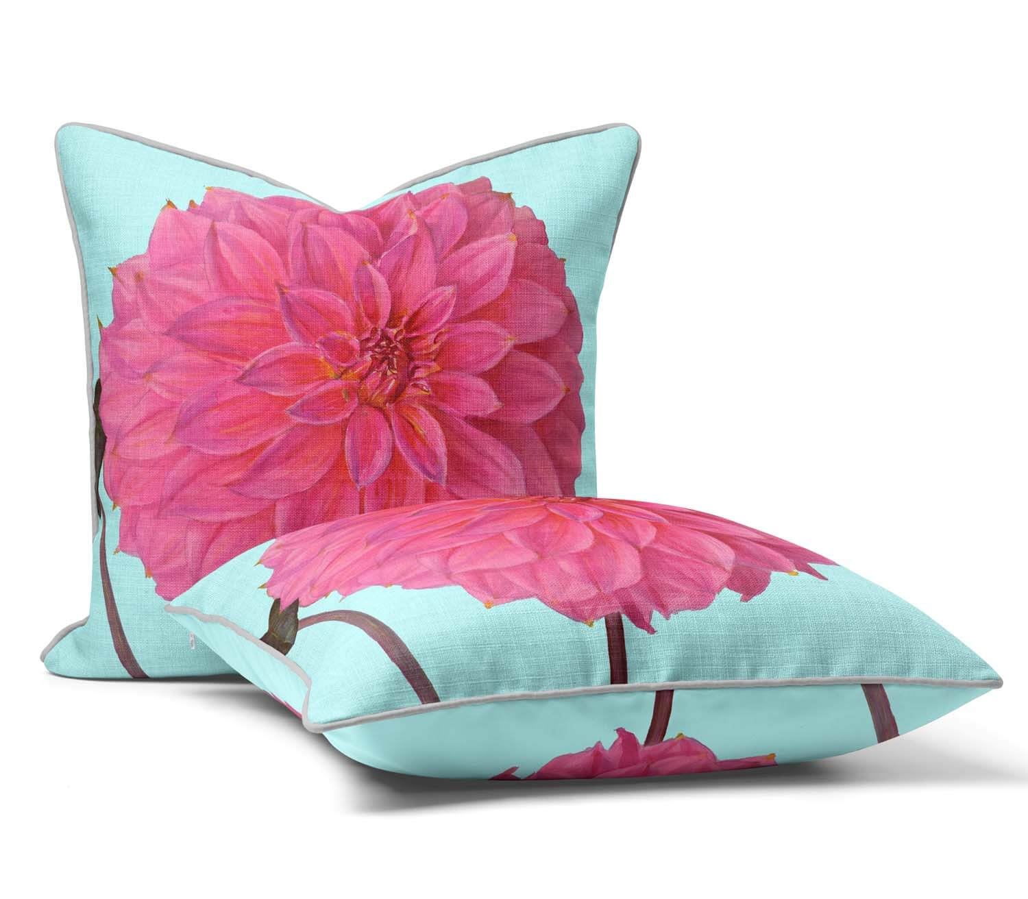 Dahlia Jersey Beauty - Alfred Wise Cushion