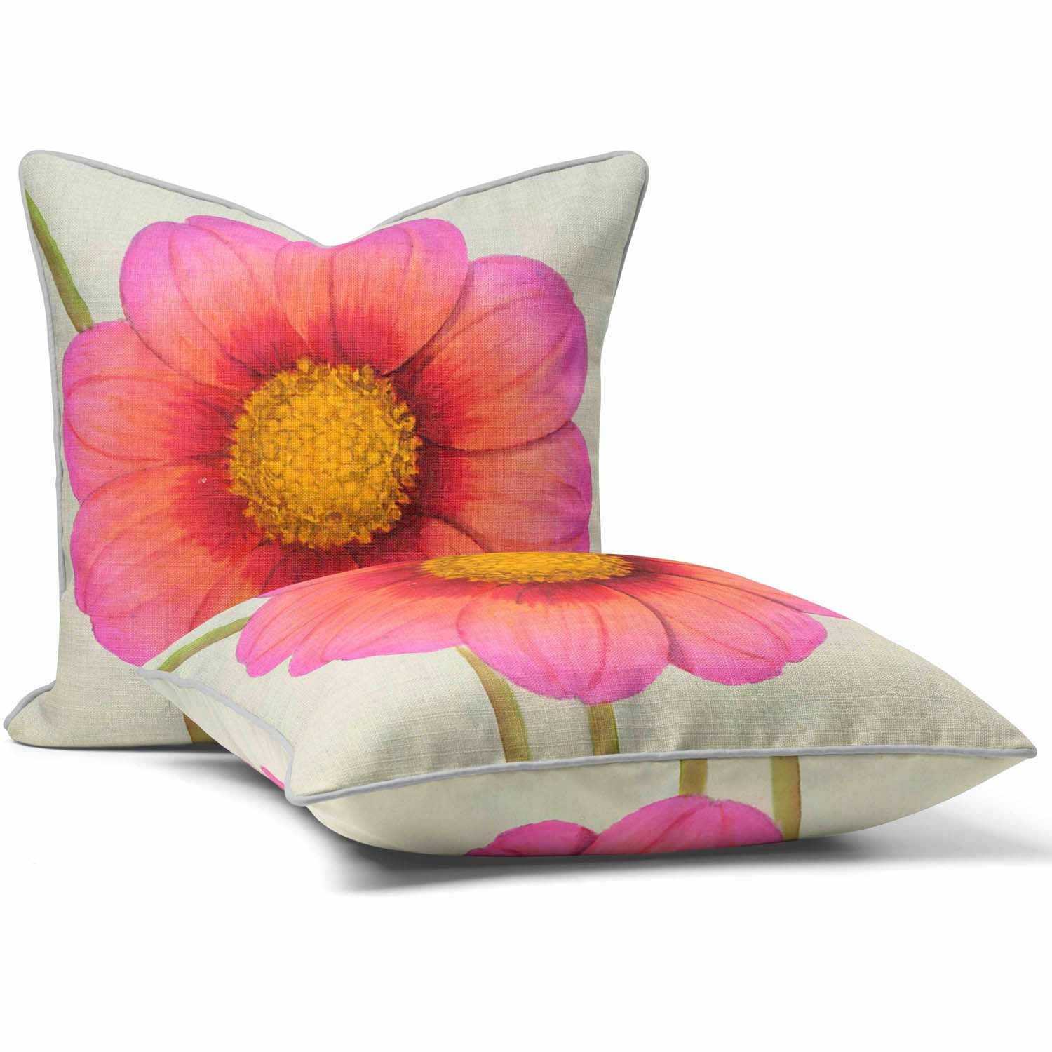 Dahlia Little Jenny Single Flower - Alfred Wise Cushion
