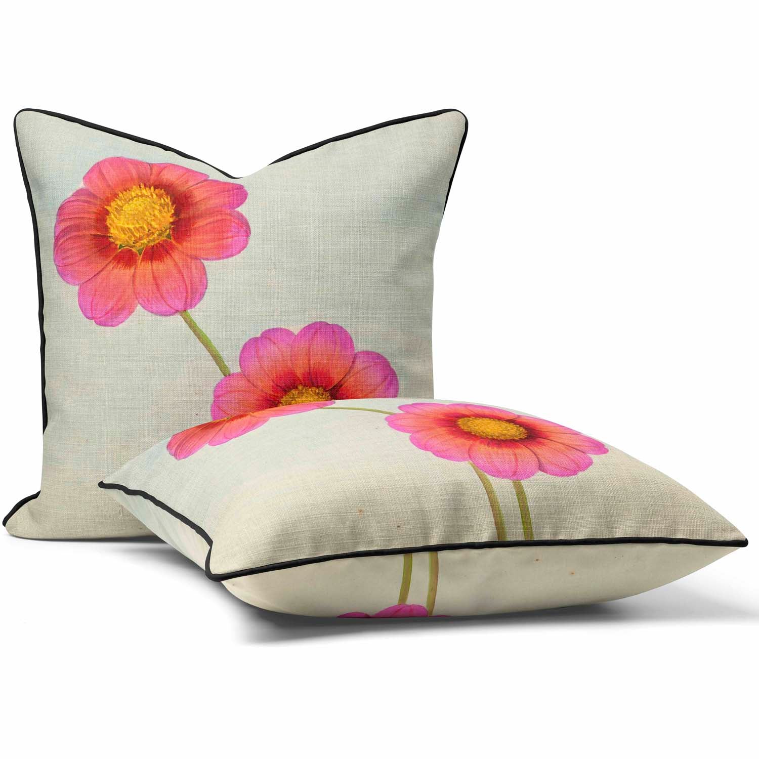 Dahlia Little Jenny - Alfred Wise Outdoor Cushion