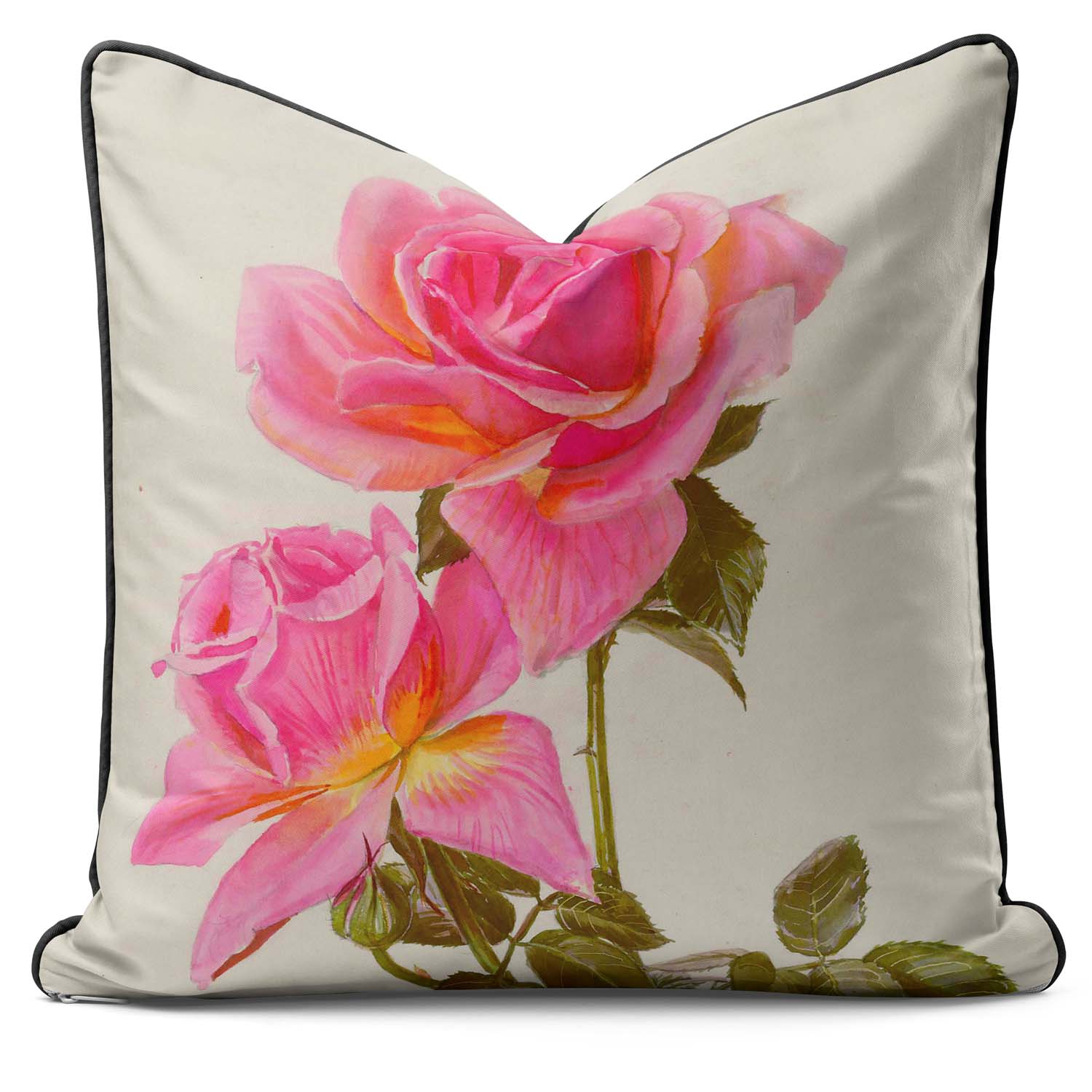 Rosa Phylis Burden - Alfred Wise Outdoor Cushion