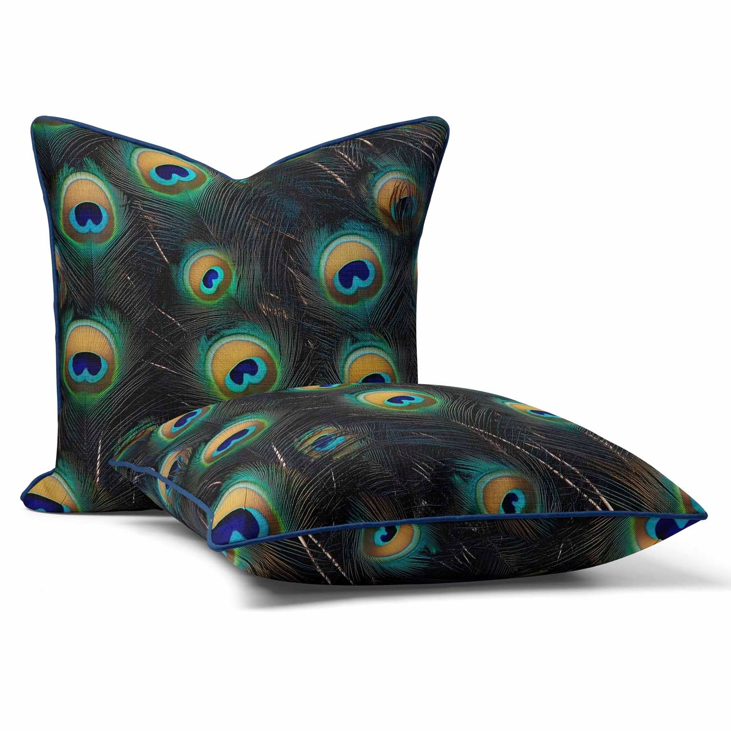 Peacock Feather - Art Cushions