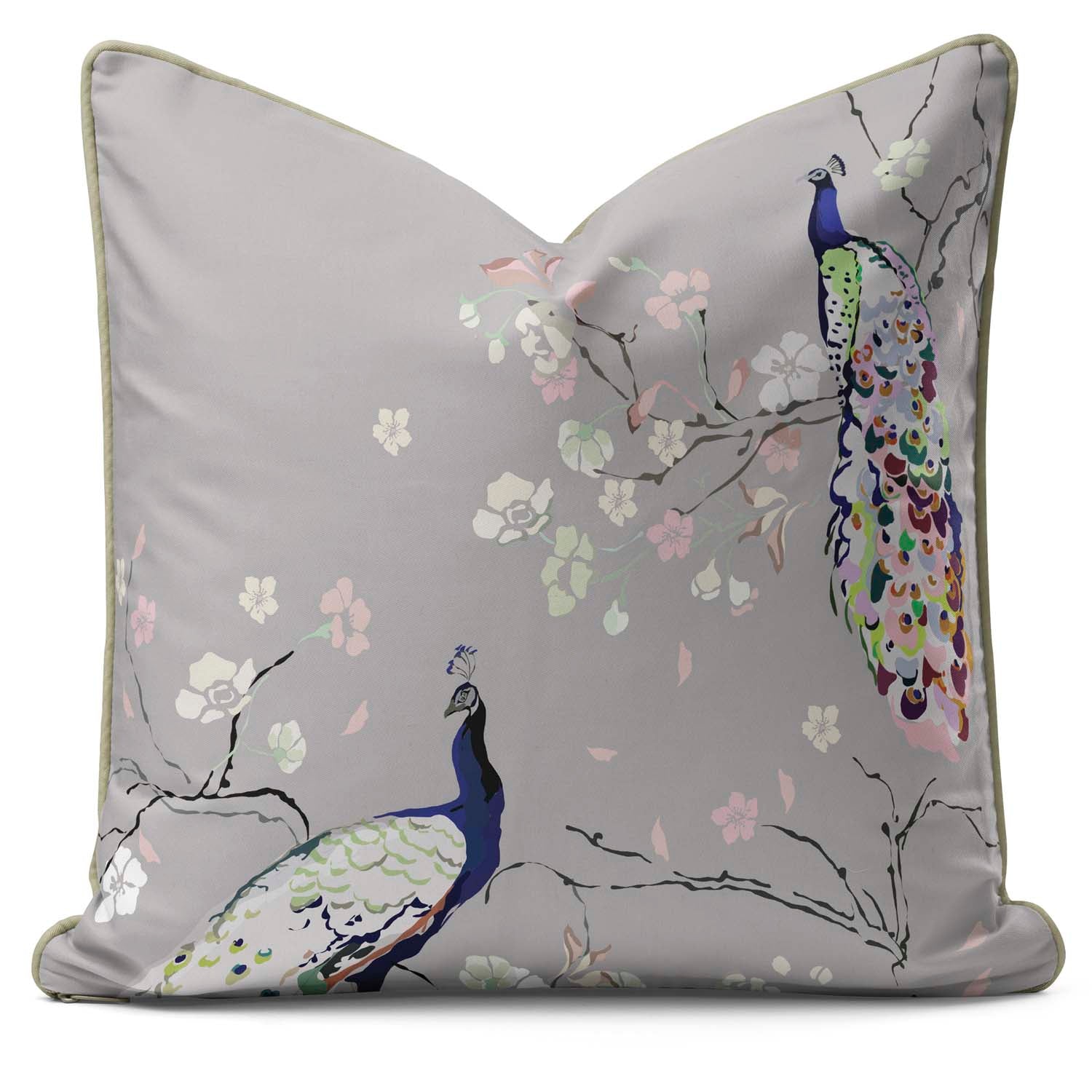 Peacock Blossom - House Of Turnowsky Cushion