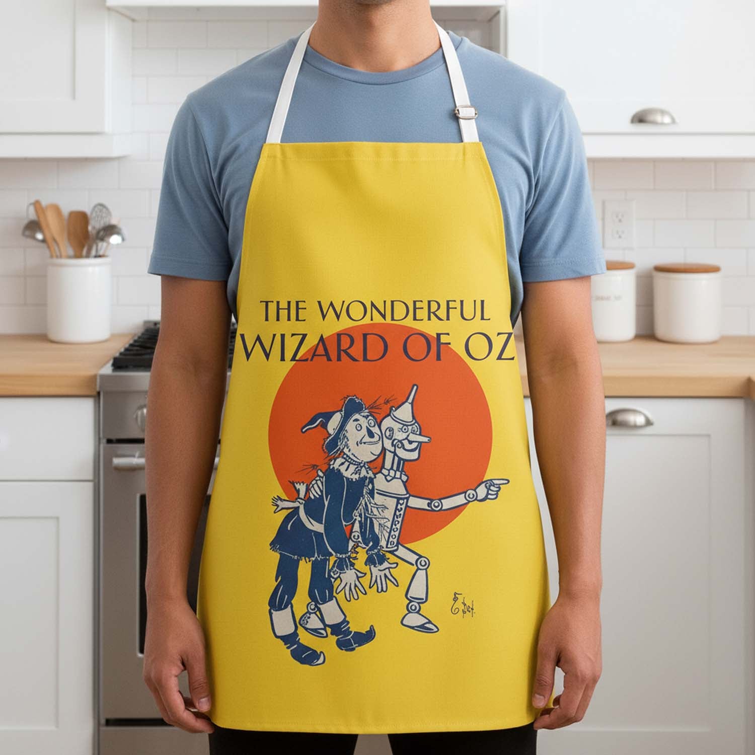 Tin Man Scarecrow  - The Wizard of Oz Apron