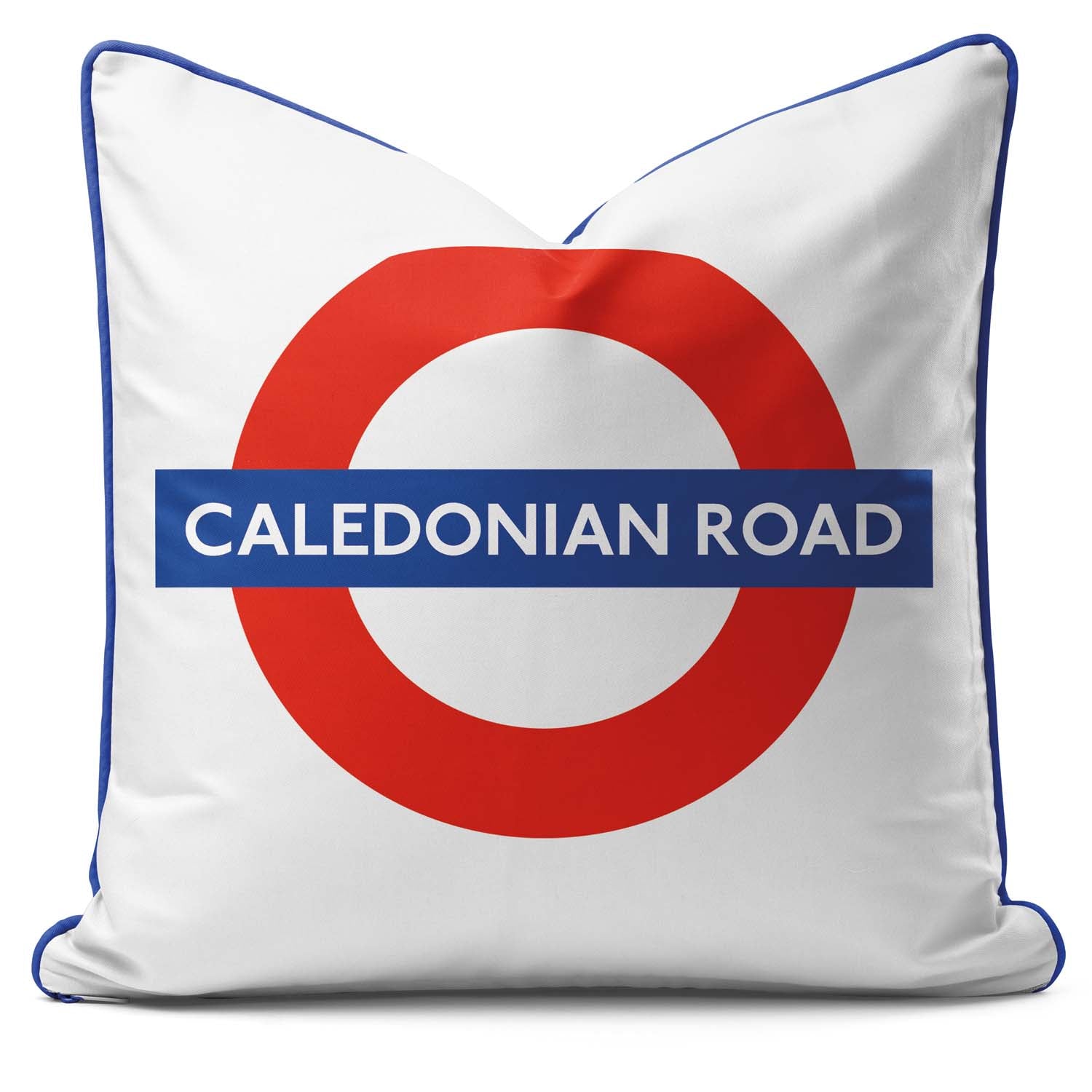 Caledonian Road Station - London Underground Roundel Cushion