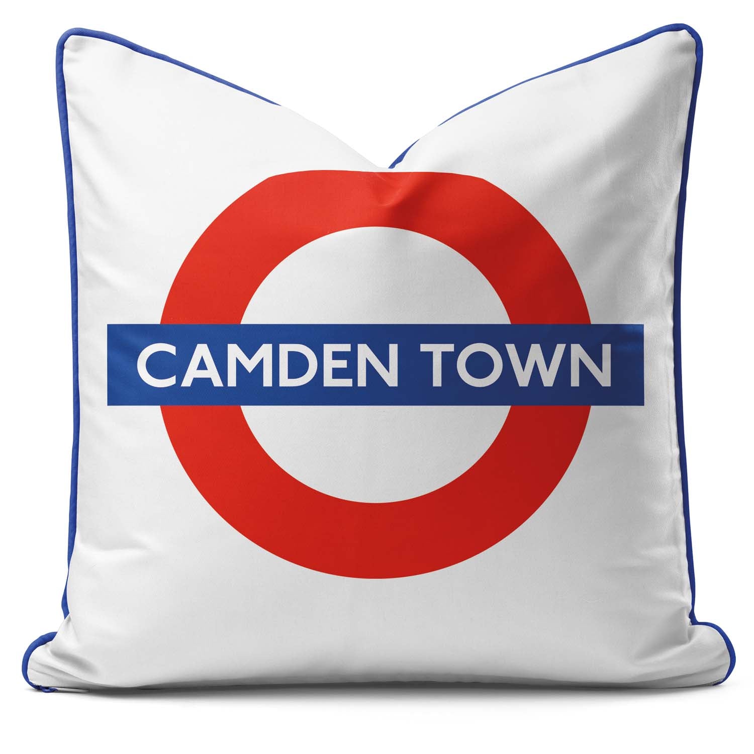 Camden Town Station - London Underground Roundel Cushion