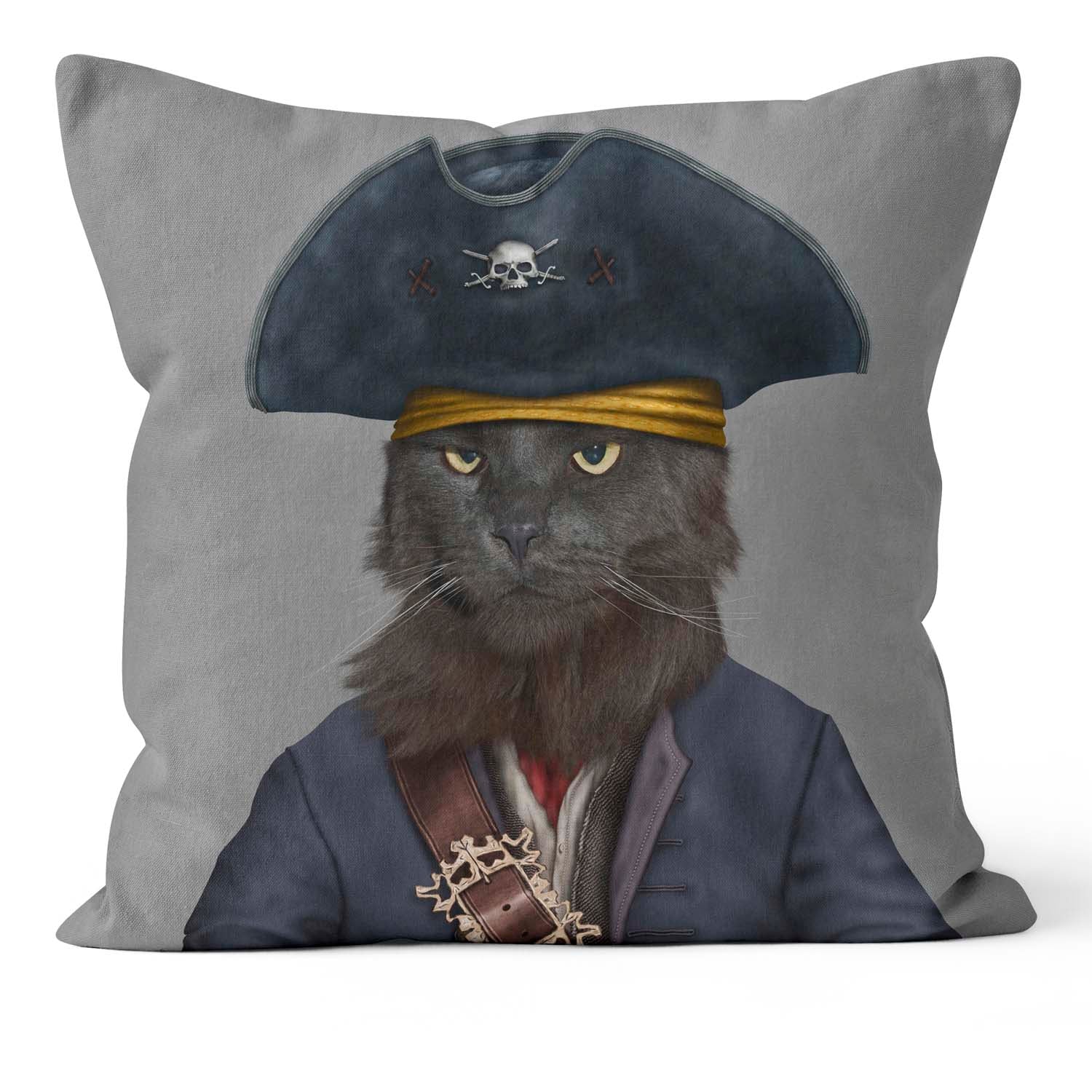 Catbeard Pirate - Pets Rock Cushion