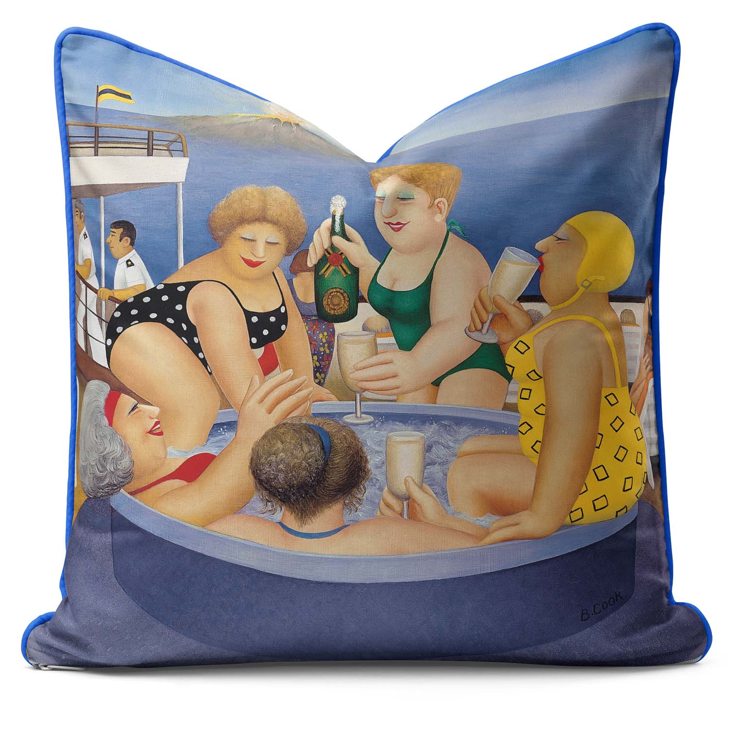 Cruising  Beryl - Cook Cushion