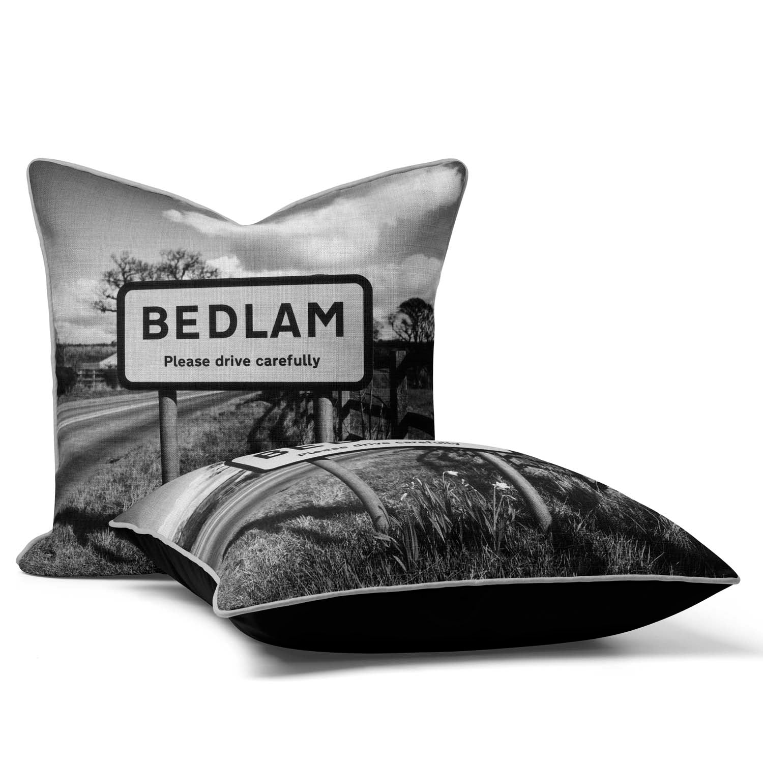 BEDLAM Cushion – Lesser Spotted Britain Collection