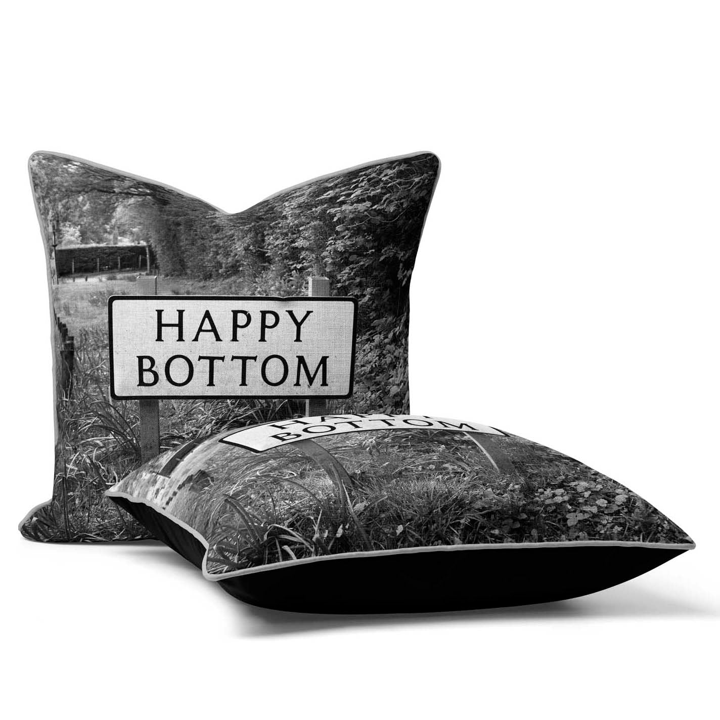 THE HAPPY BOTTOM Cushion – Lesser Spotted Britain Collection