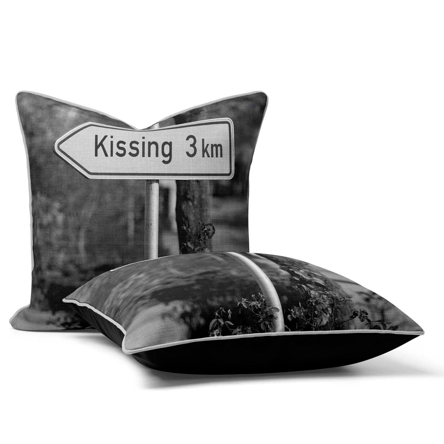 THE KISSING Cushion – Lesser Spotted Britain Collection