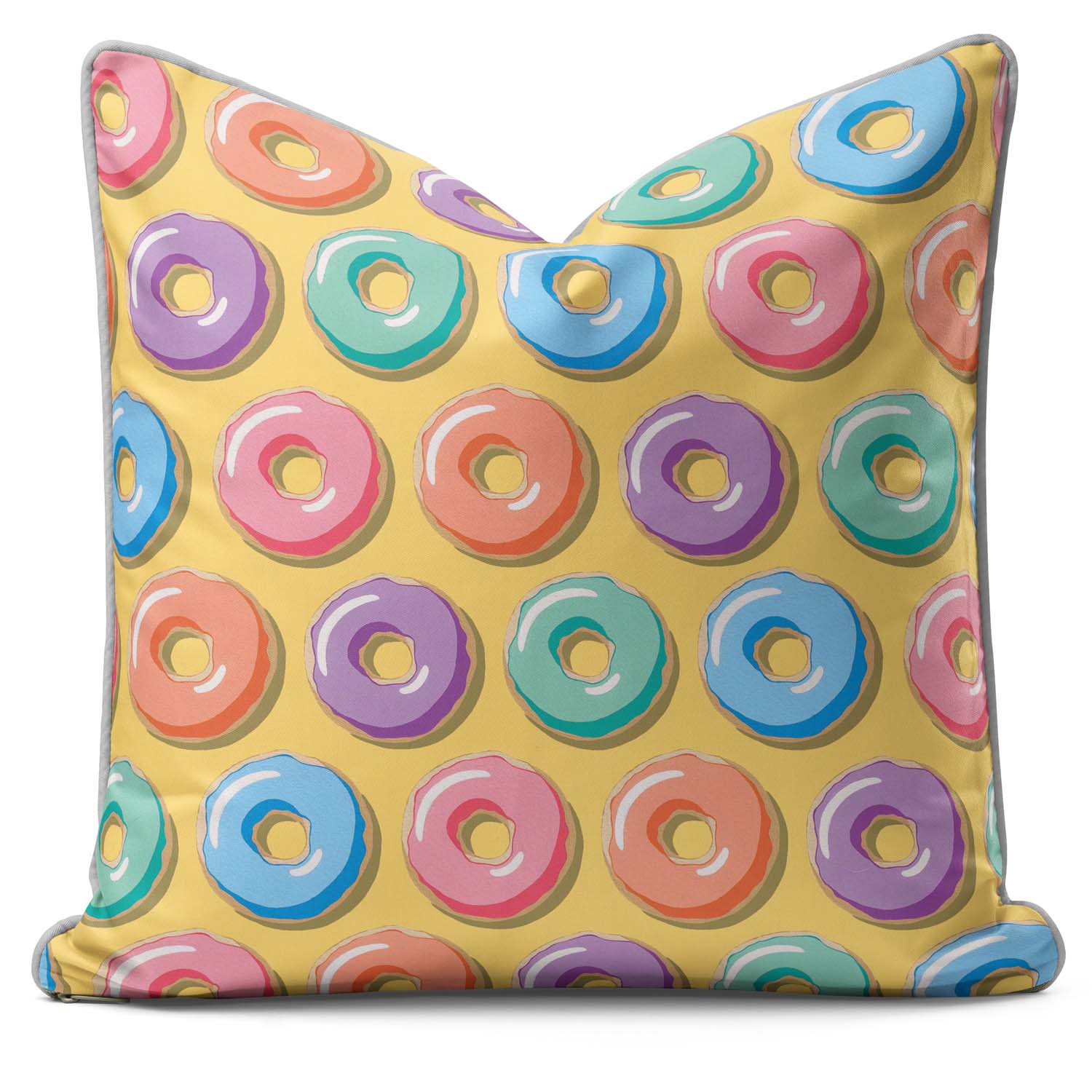 Donuts Pattern - British Retro Cushion