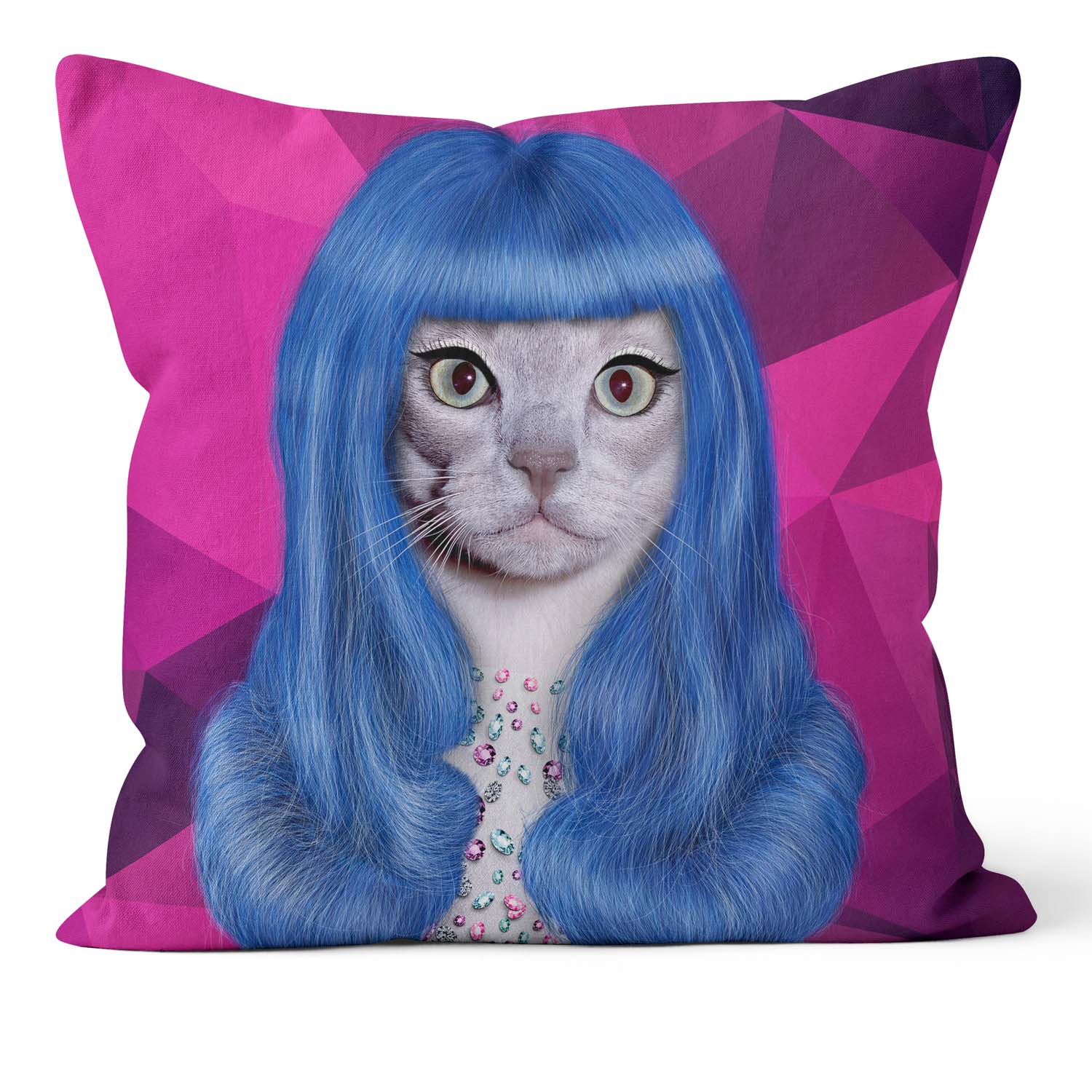 Gurl Geometric - Pets Rock Cushion