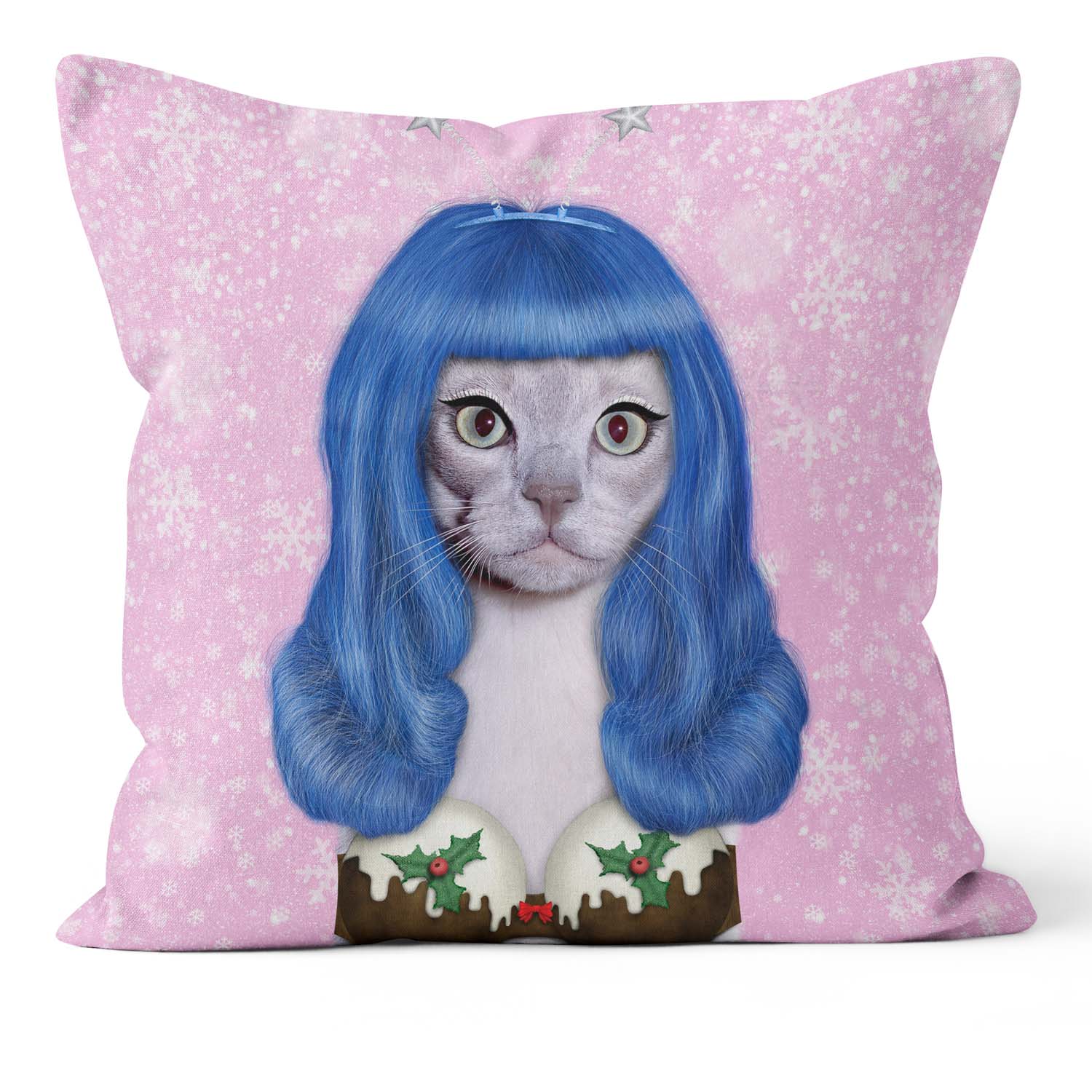 Christmas Pets Rock Gurl  - Pets Rock Cushion