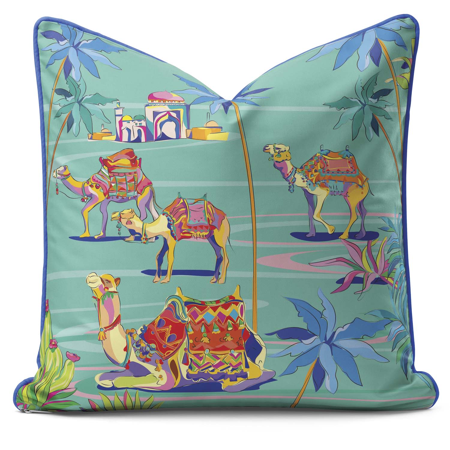 Insignia Camels - House Of Turnowsky Cushion