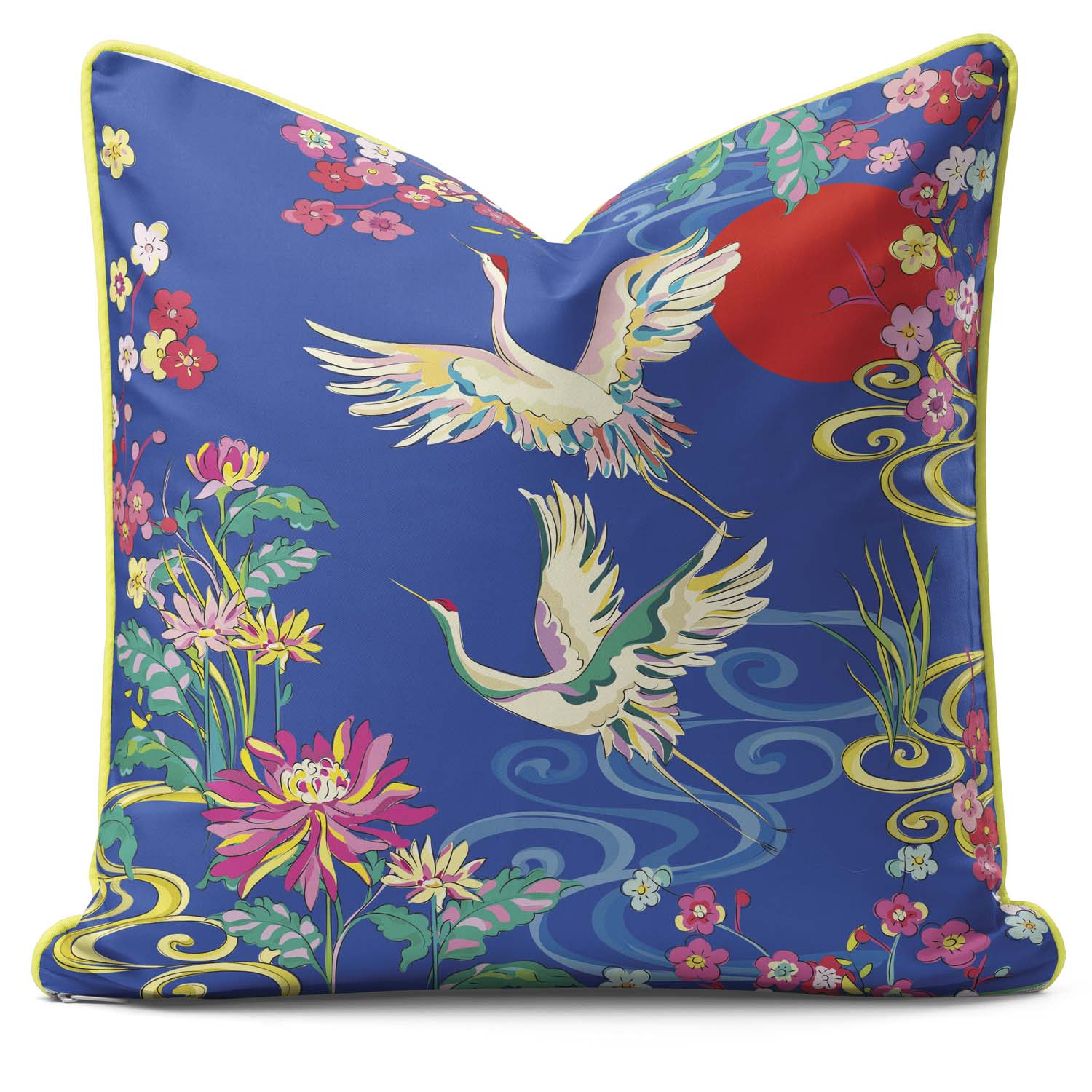 Insignia Cranes - House Of Turnowsky Cushion